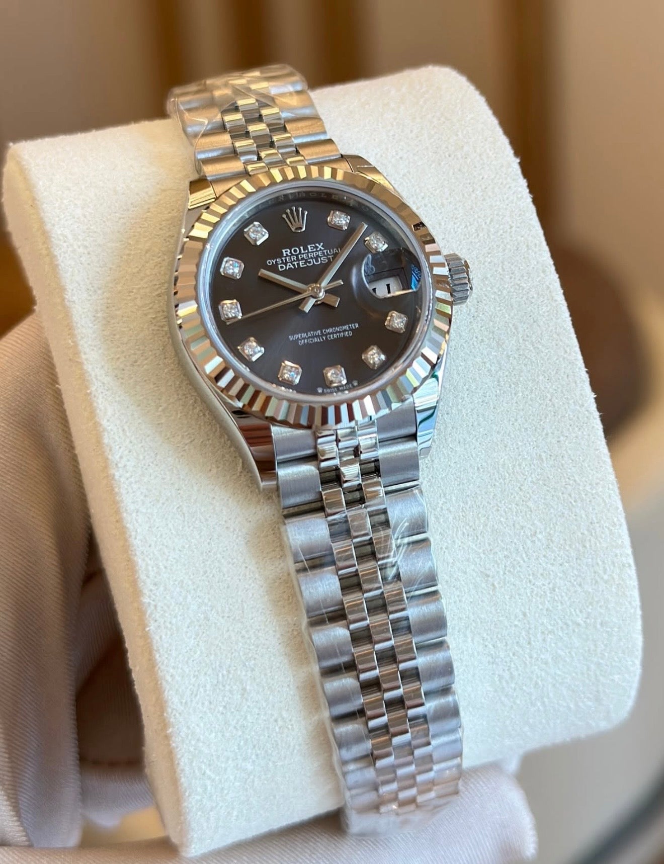 Đồng Hồ Rolex Datejust 279174 Dark Grey Size 28mm