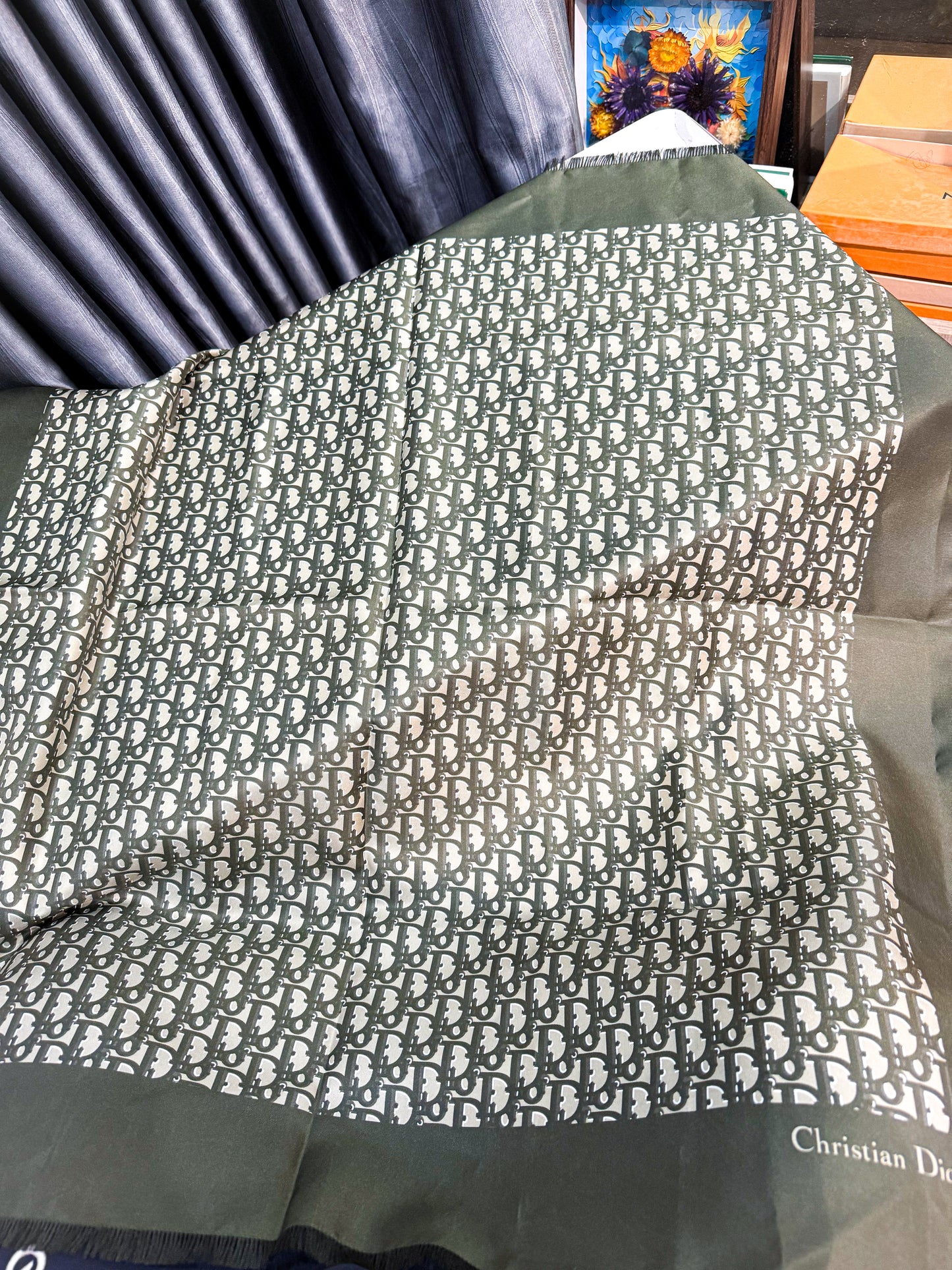 Khăn Lụa Dior New 2 Mặt HN4 24/10