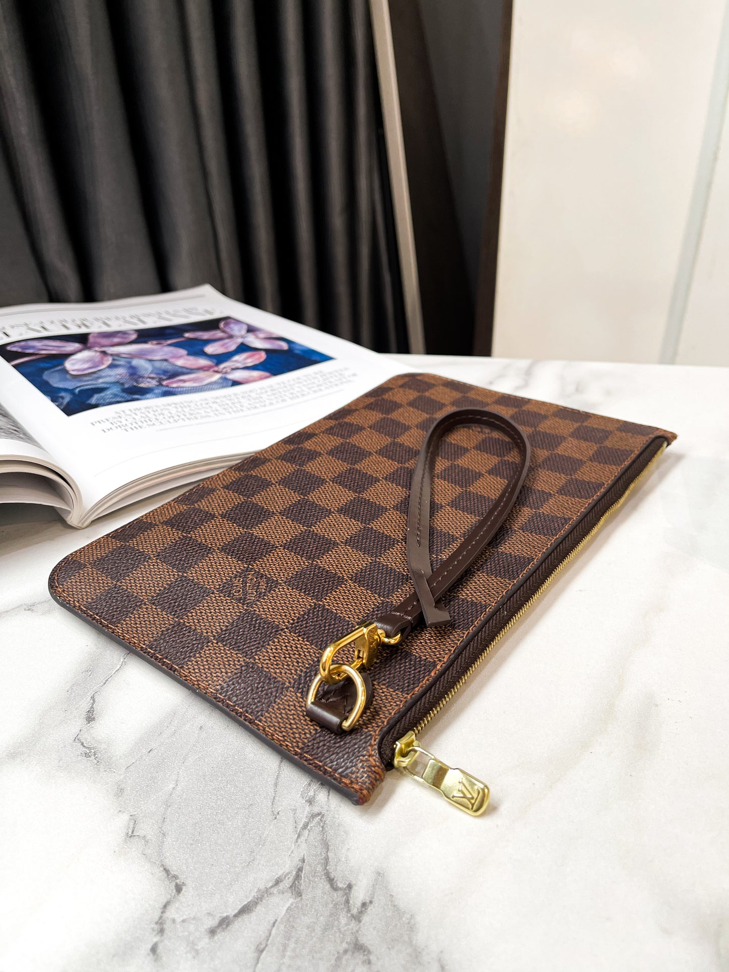 Clutch LV Damier