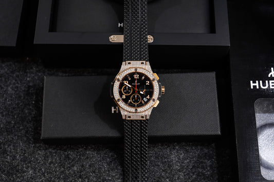 Đồng Hồ Hublot Bigbang King Gold Pave Diamond Orginal 41mm