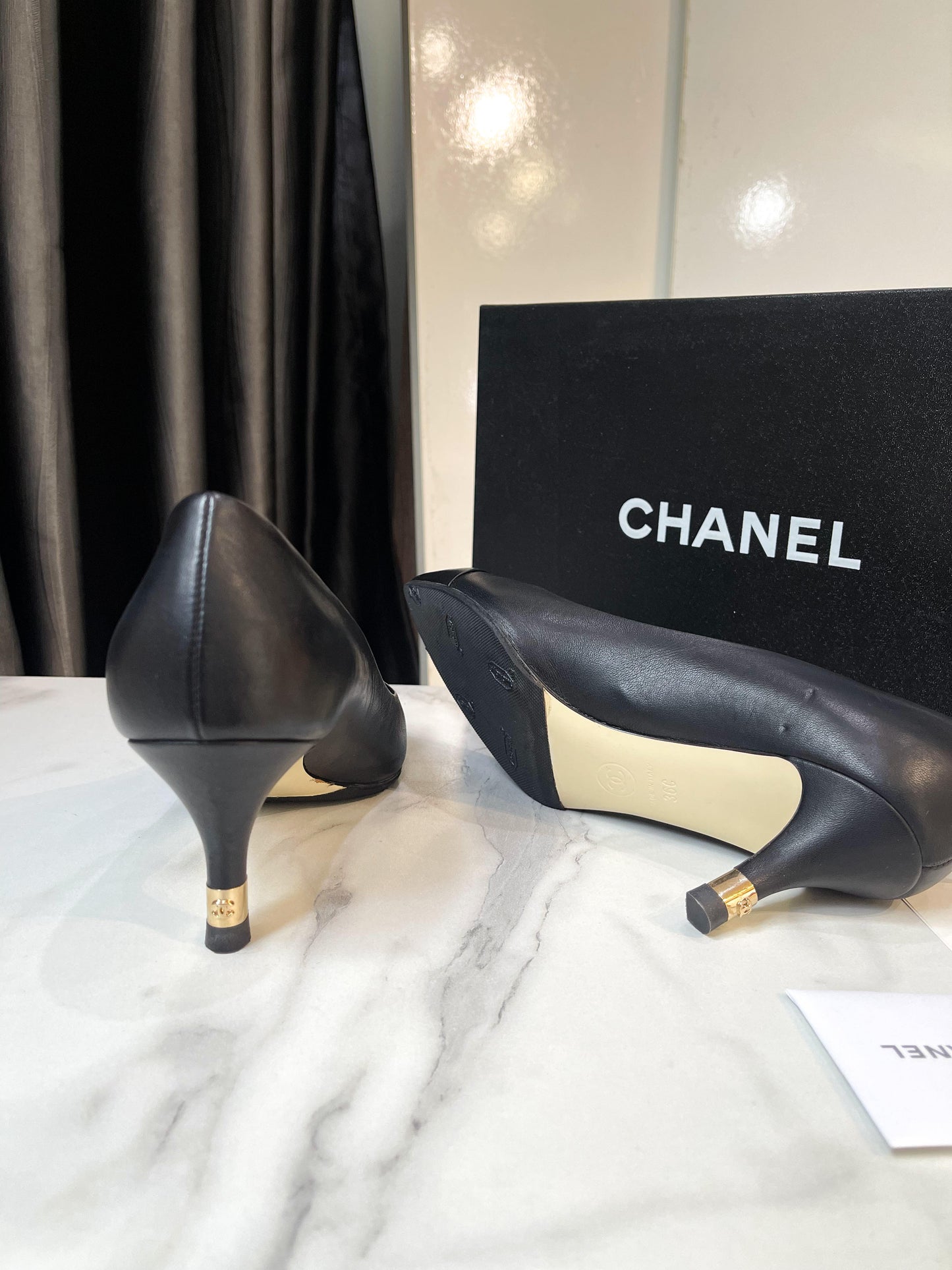 Cao Gót Chanel Size 36c