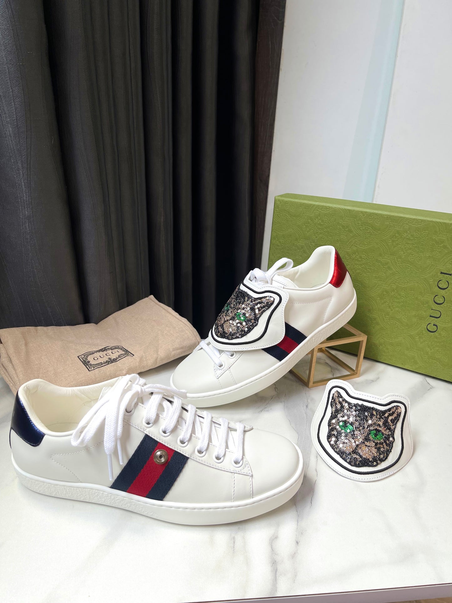 Giày Gucci Mèo New Size 35.5