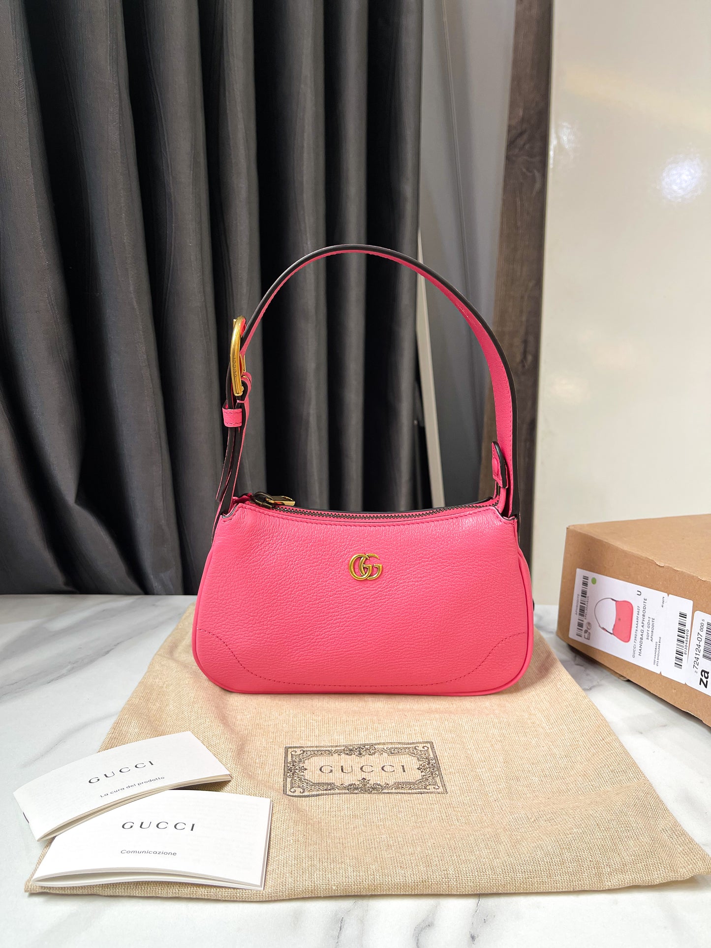 Kẹp Nách Gucci Hồng New