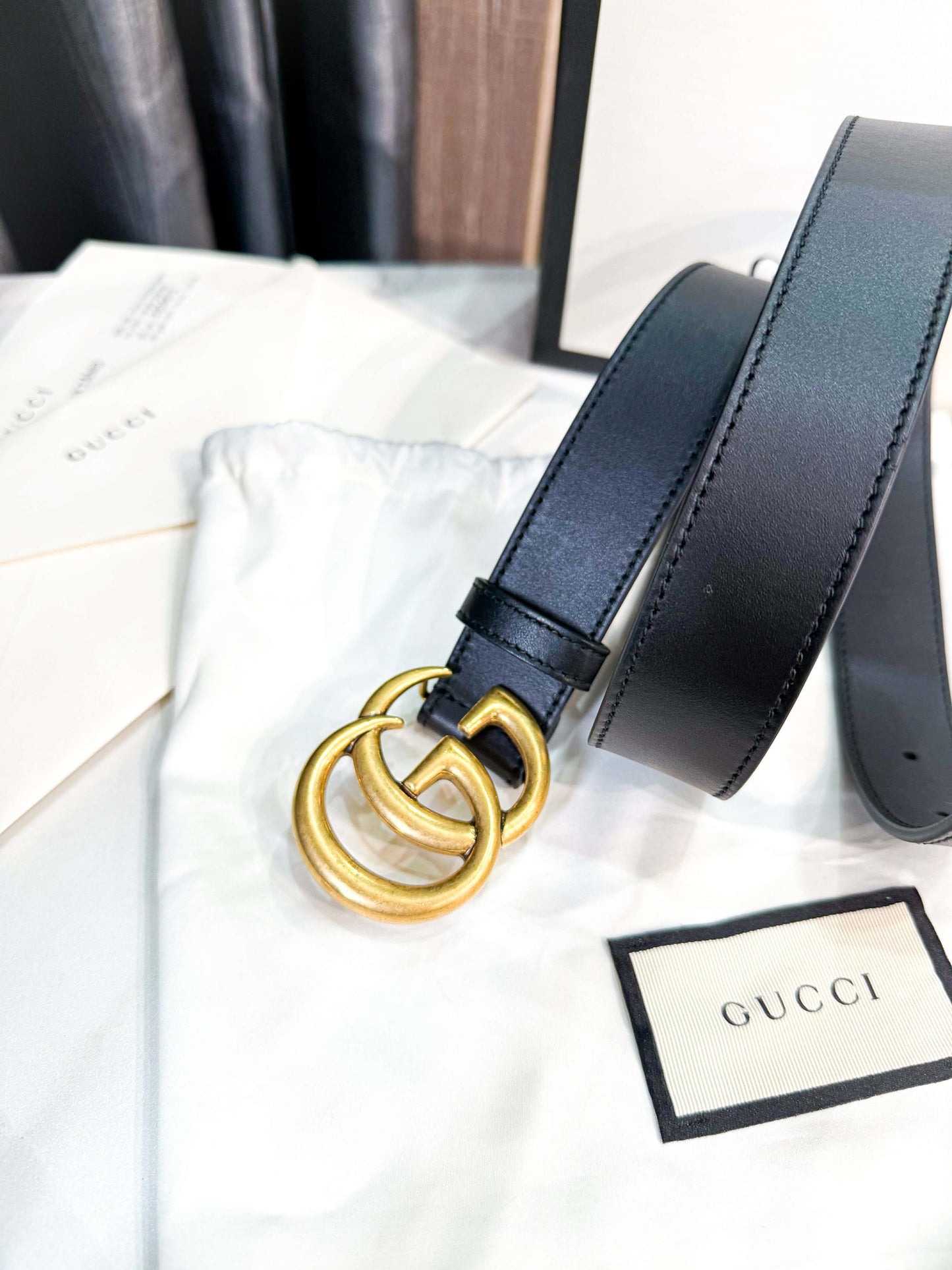 Belt Gucci Bản 3cm Size 85
