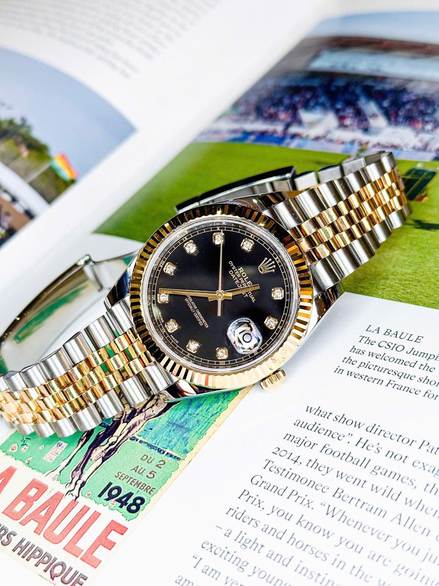 Đồng Hồ Rolex Datejust 126333 Black Dial