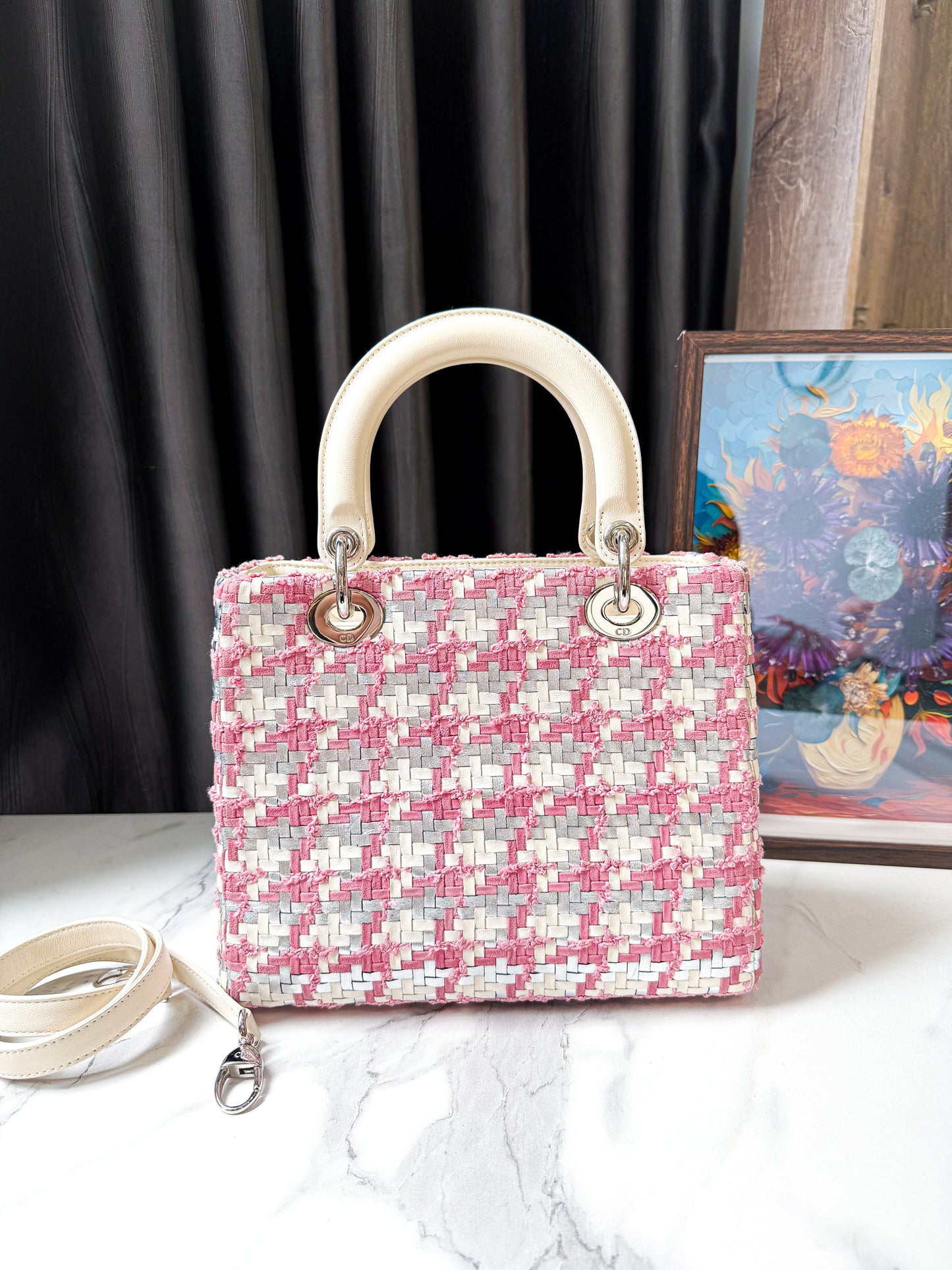 A A Dior Lady M Tweed
