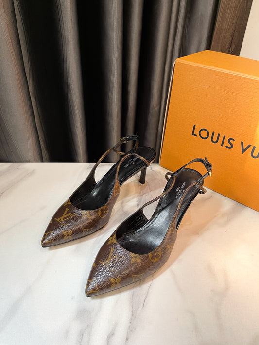 LV Slingback Size 37