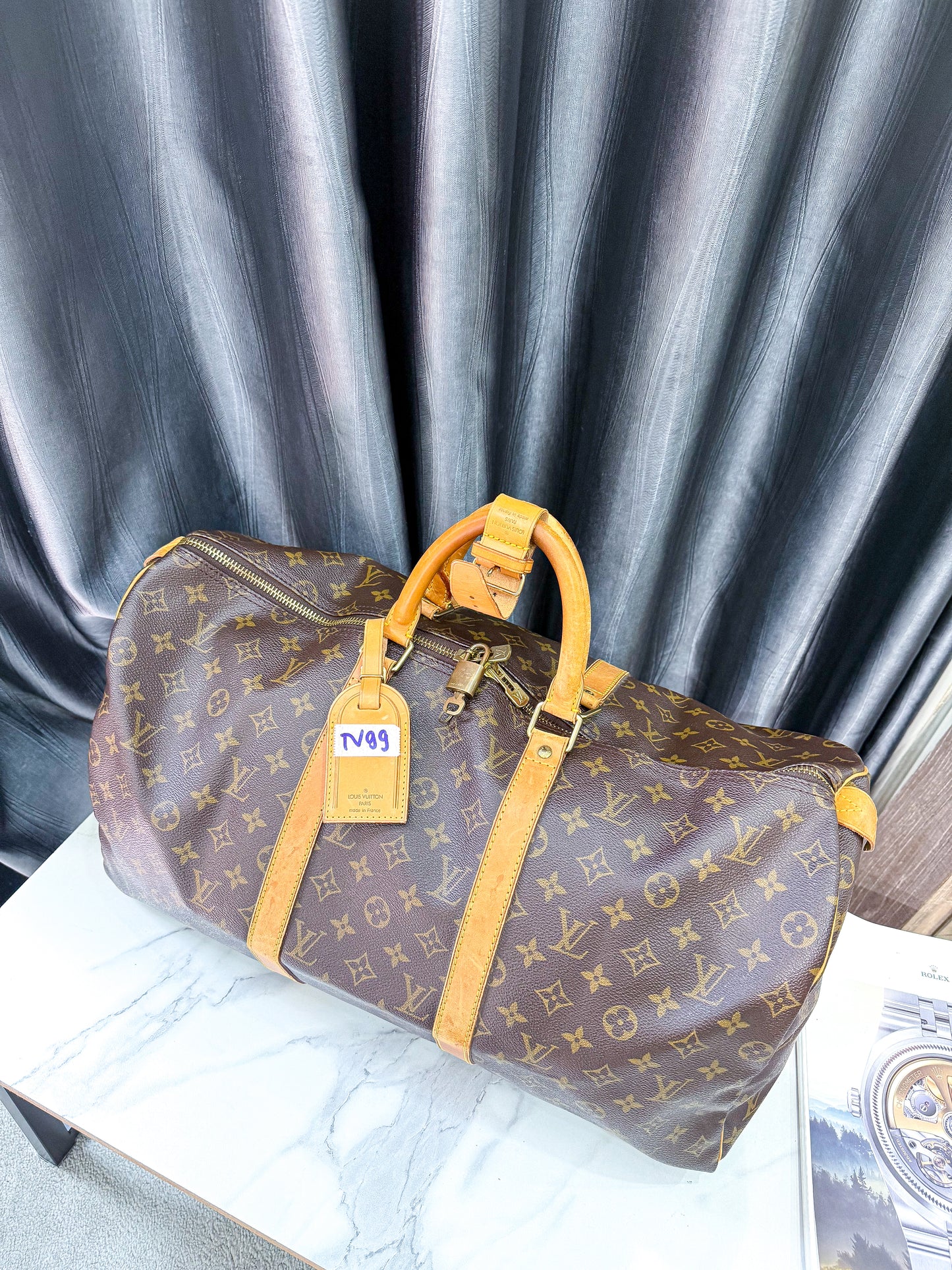 A A LV Keepall Size 50 TV99