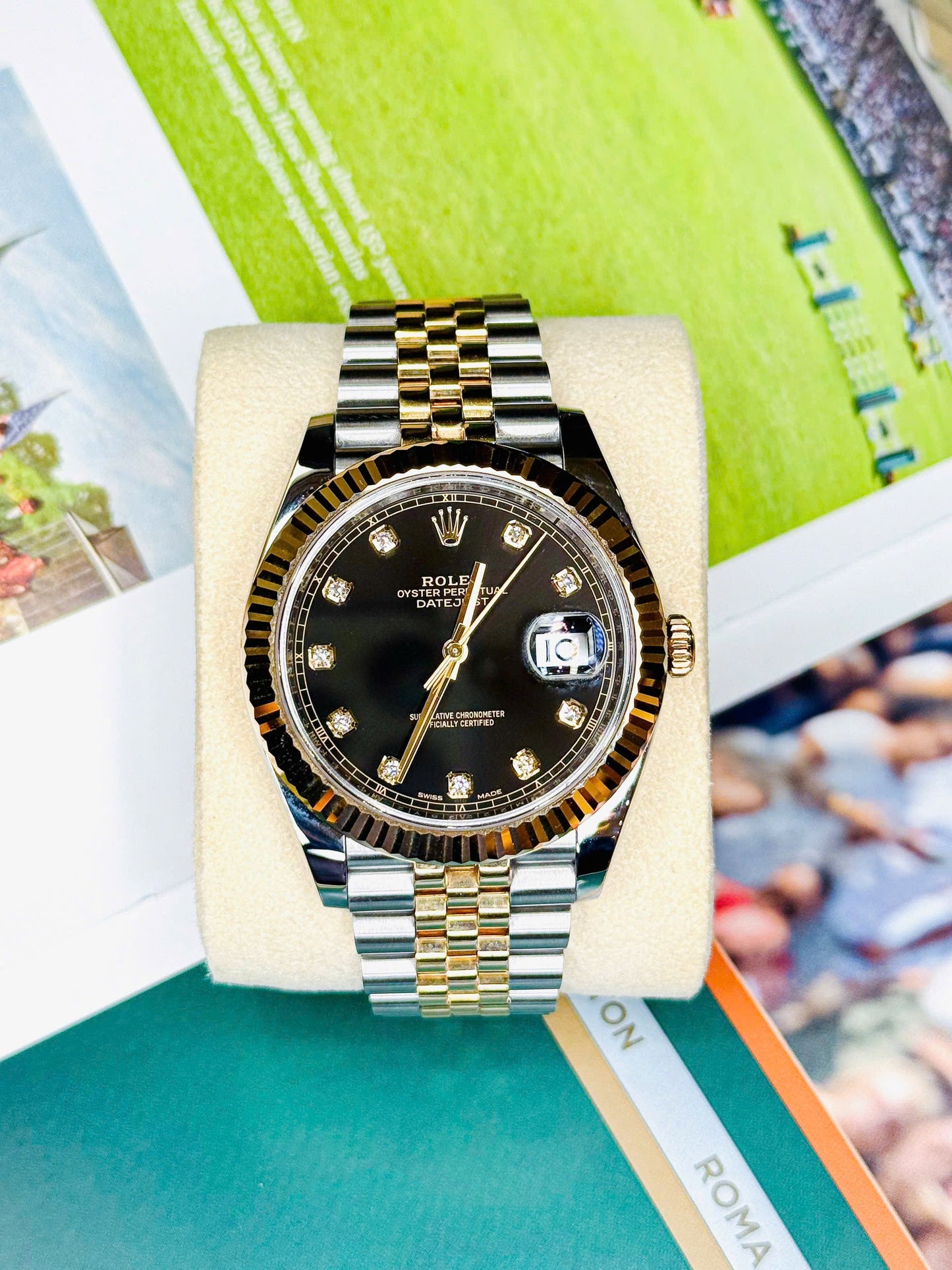 Đồng Hồ Rolex Datejust 126333 Black Dial