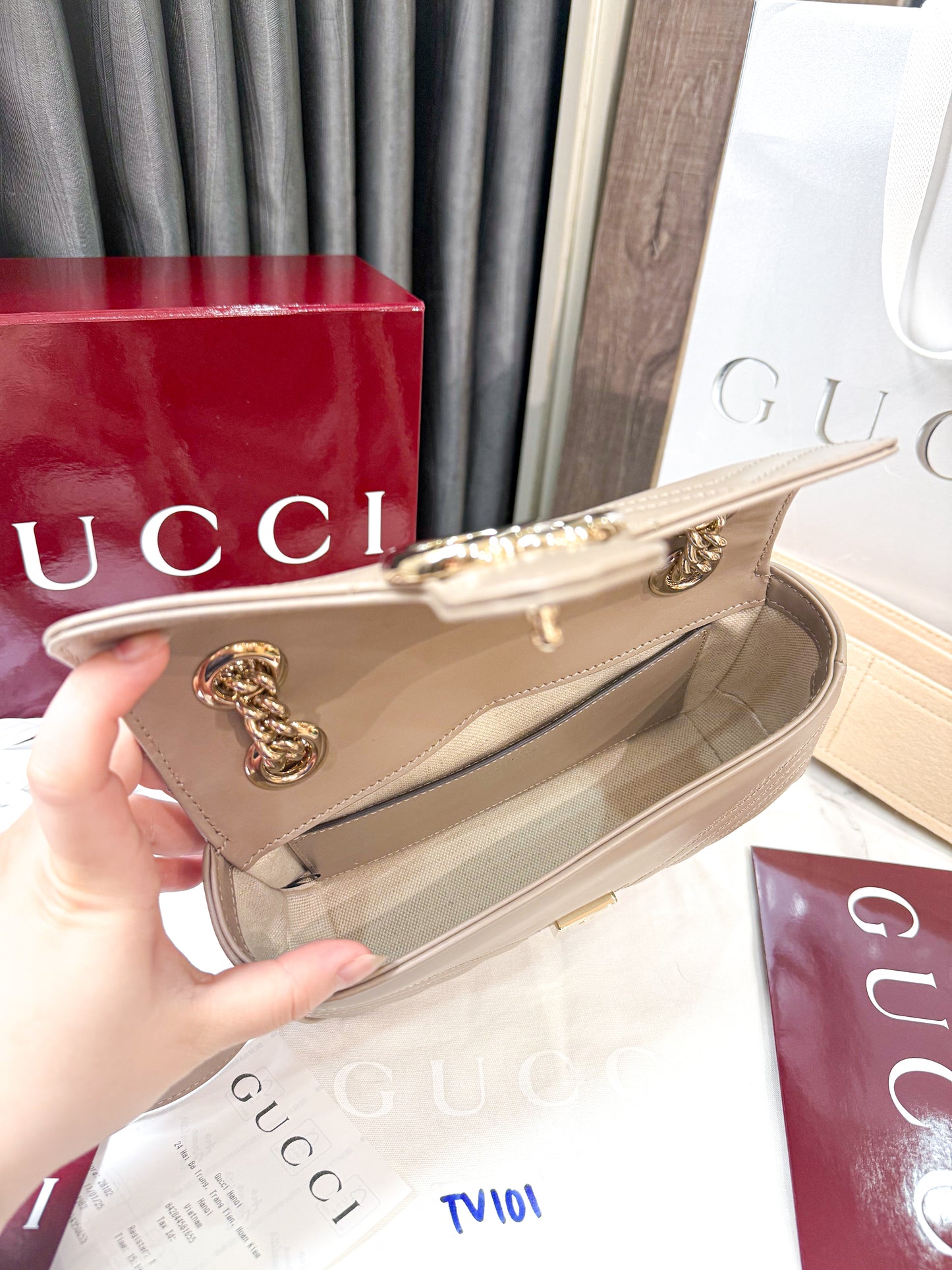 A A Gucci Marmont 22 New TV101