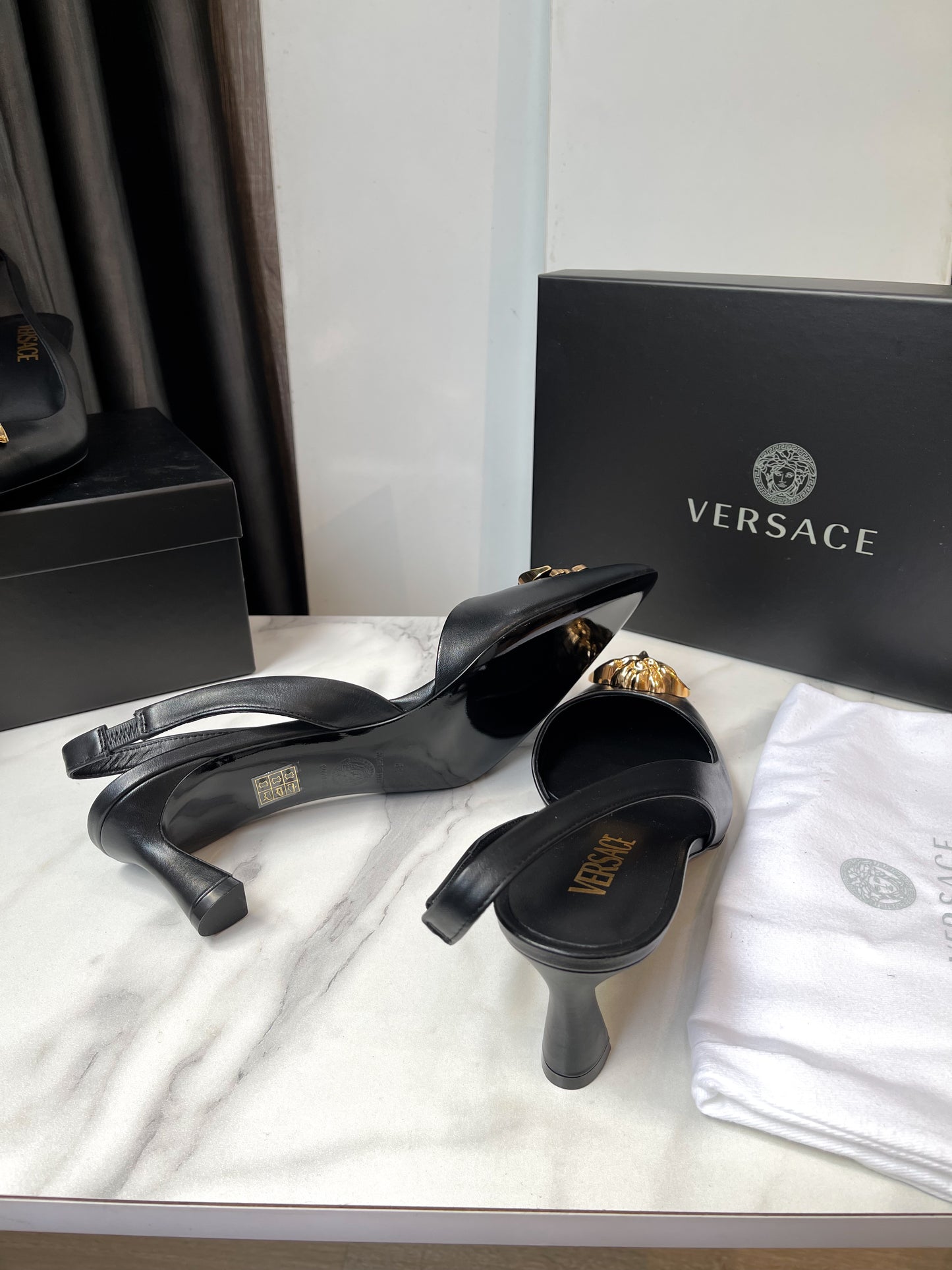 Slingback Versace New