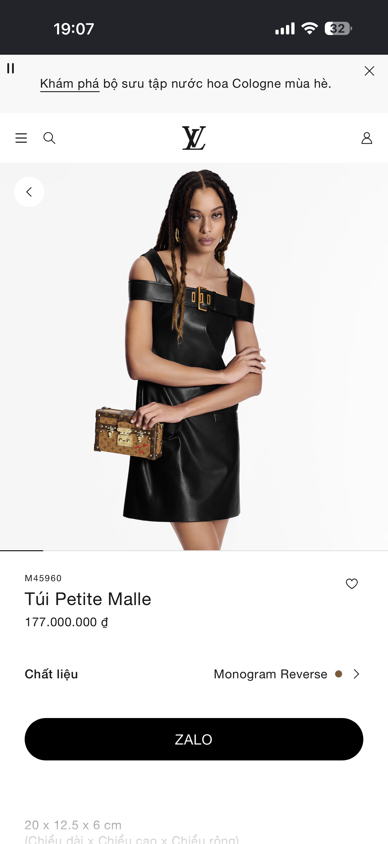 A A LV Petite Malle TV145