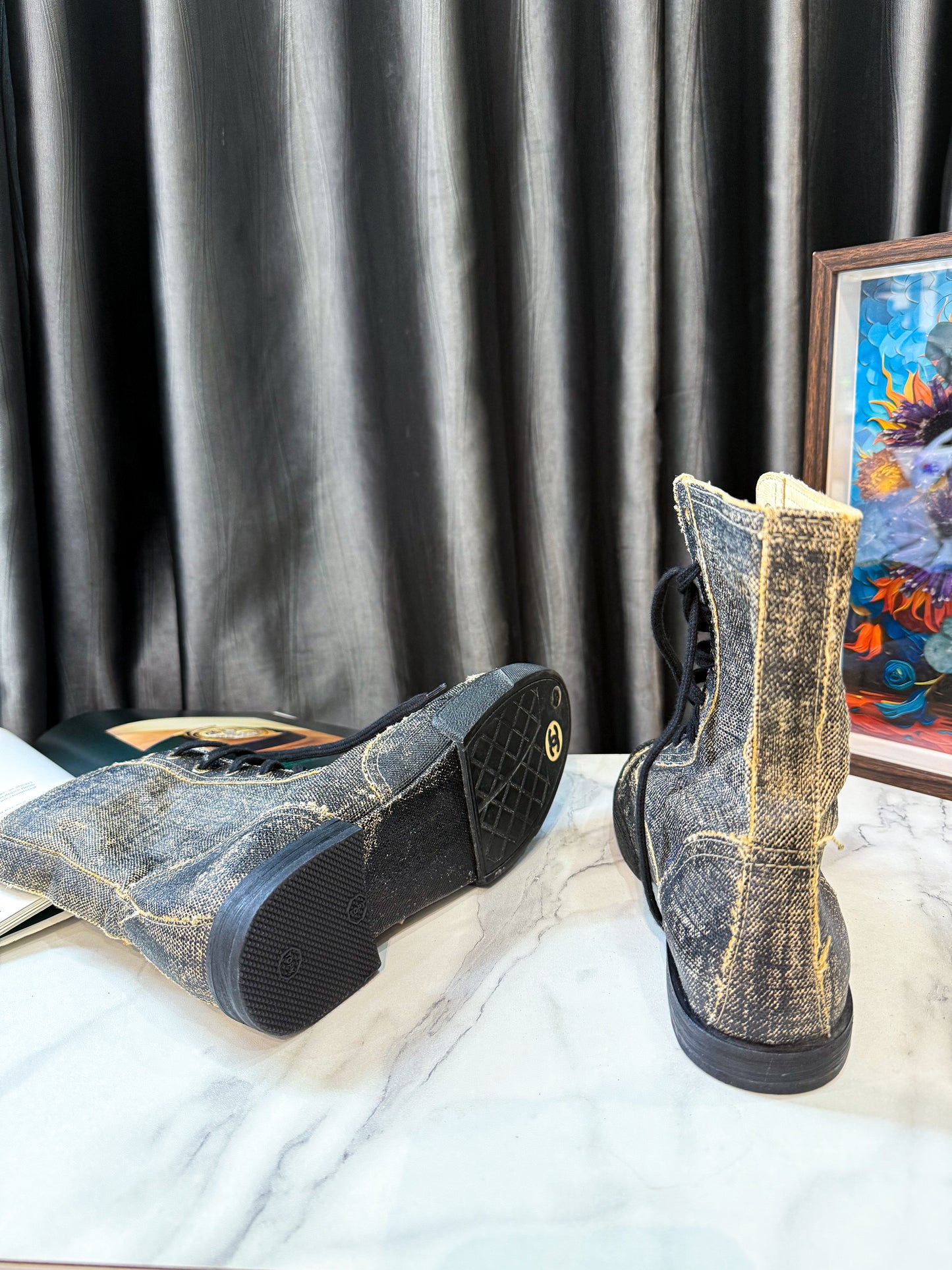 Boot Chanel Giả Cổ Size 39