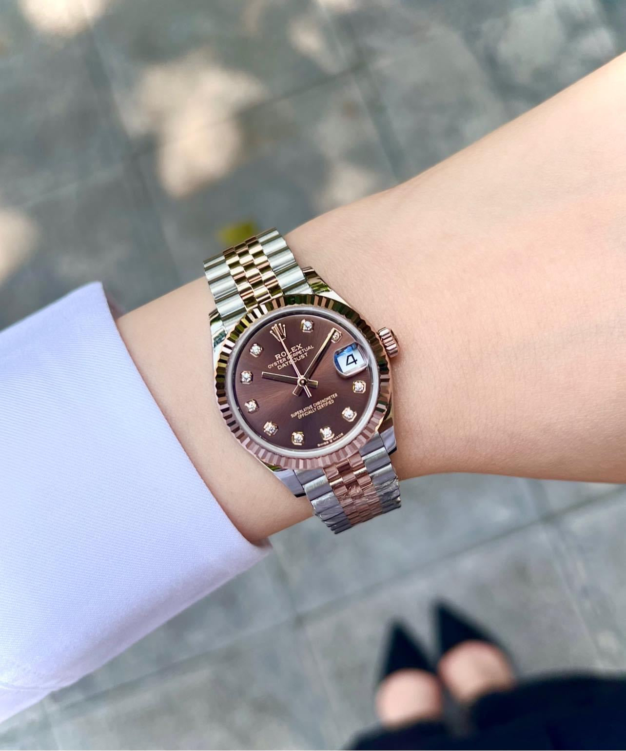 Đồng Hồ Rolex DateJust 278271 Chocolate size 31mm