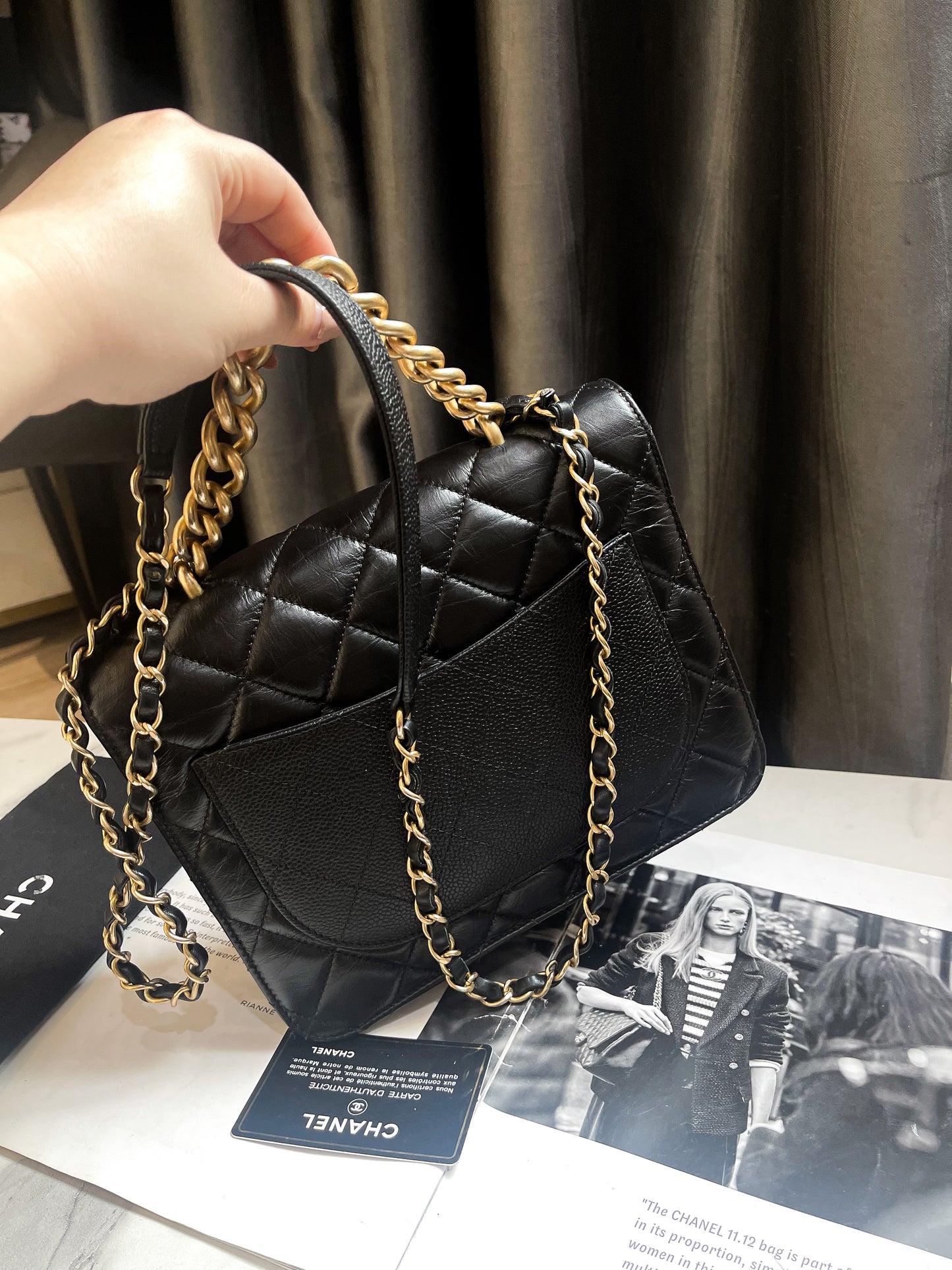 Tasche Chanel Henkelkette