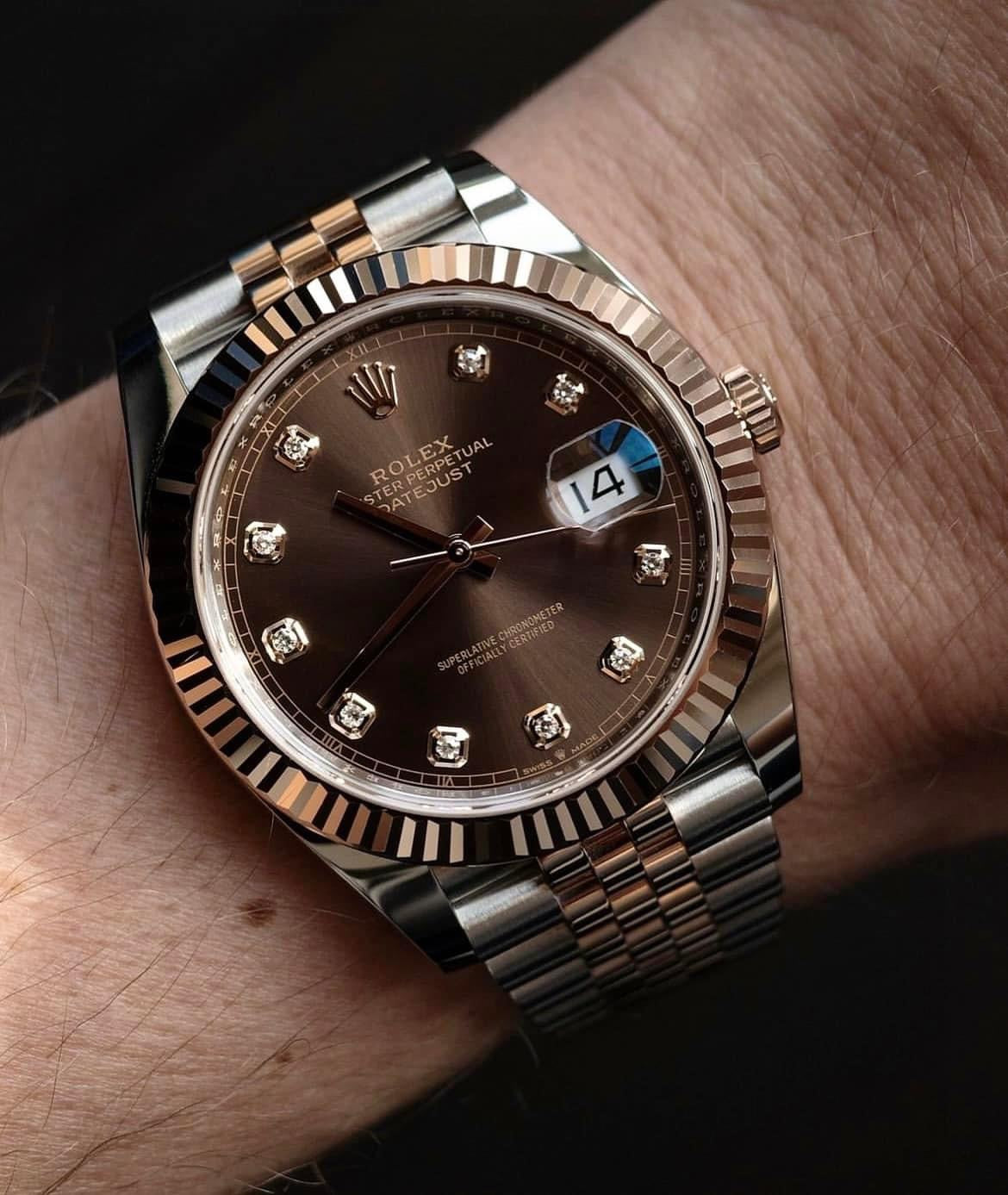 Đồng Hồ Rolex DateJust 126331 Chocolate size 41mm