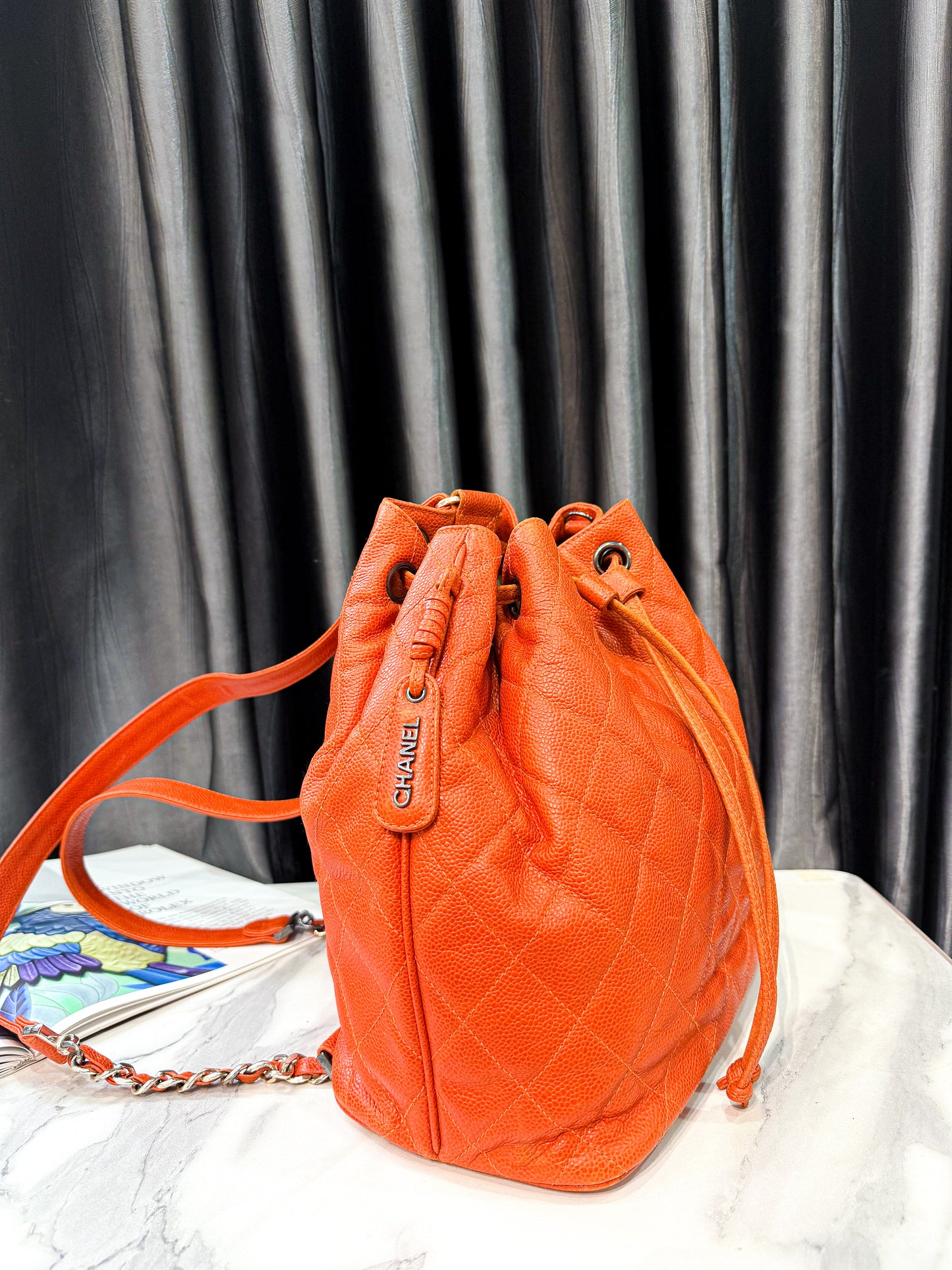 Balo Chanel Caviar Cam