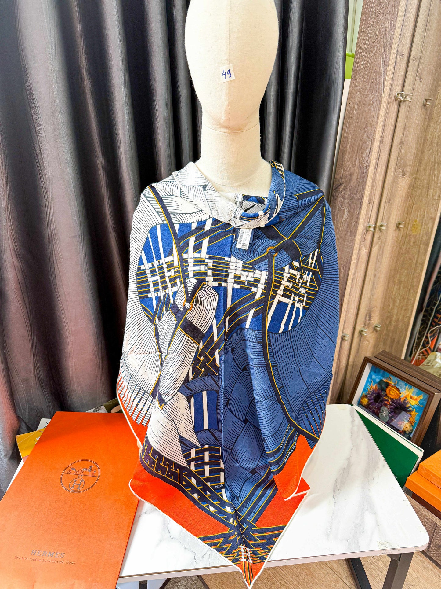 Khăn Hermes New HN49 5/11