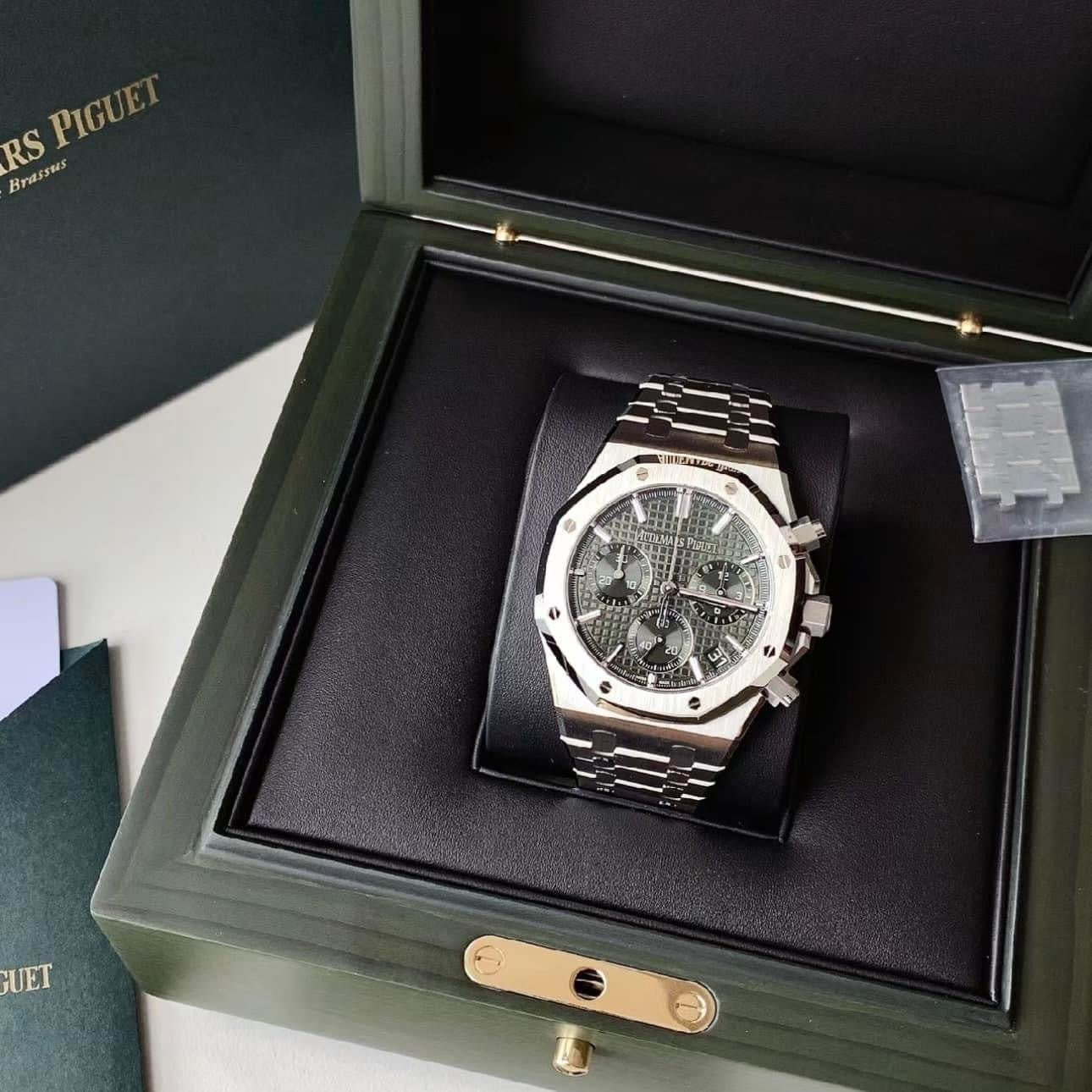 Đồng Hồ Audemars Piguet Royal Oak 26240ST Green Dial 41mm