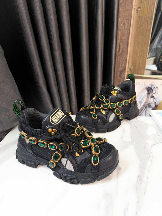 Giày Gucci Thanos Đen Size 35