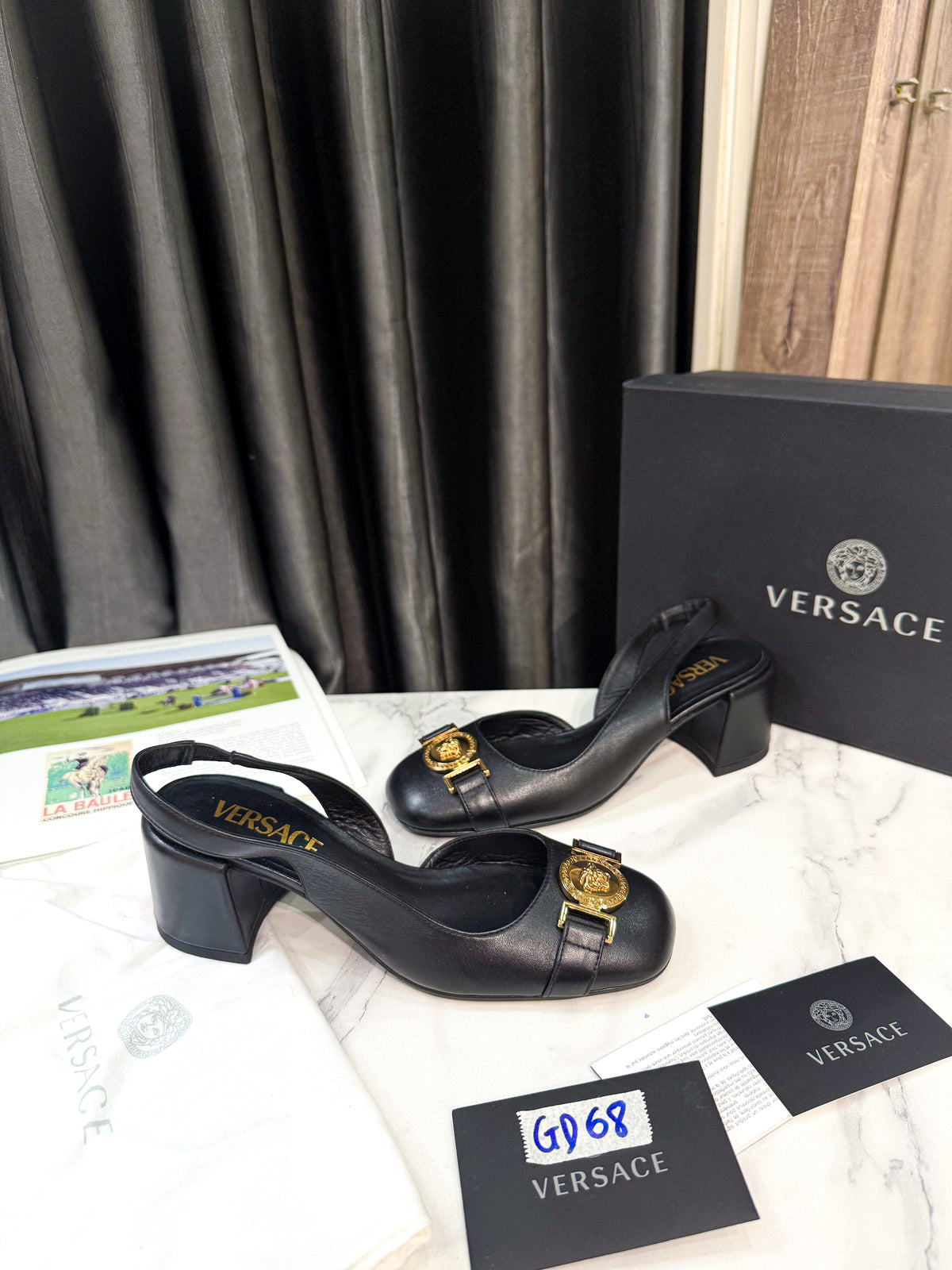 Slingback Versace Size 35 GD68