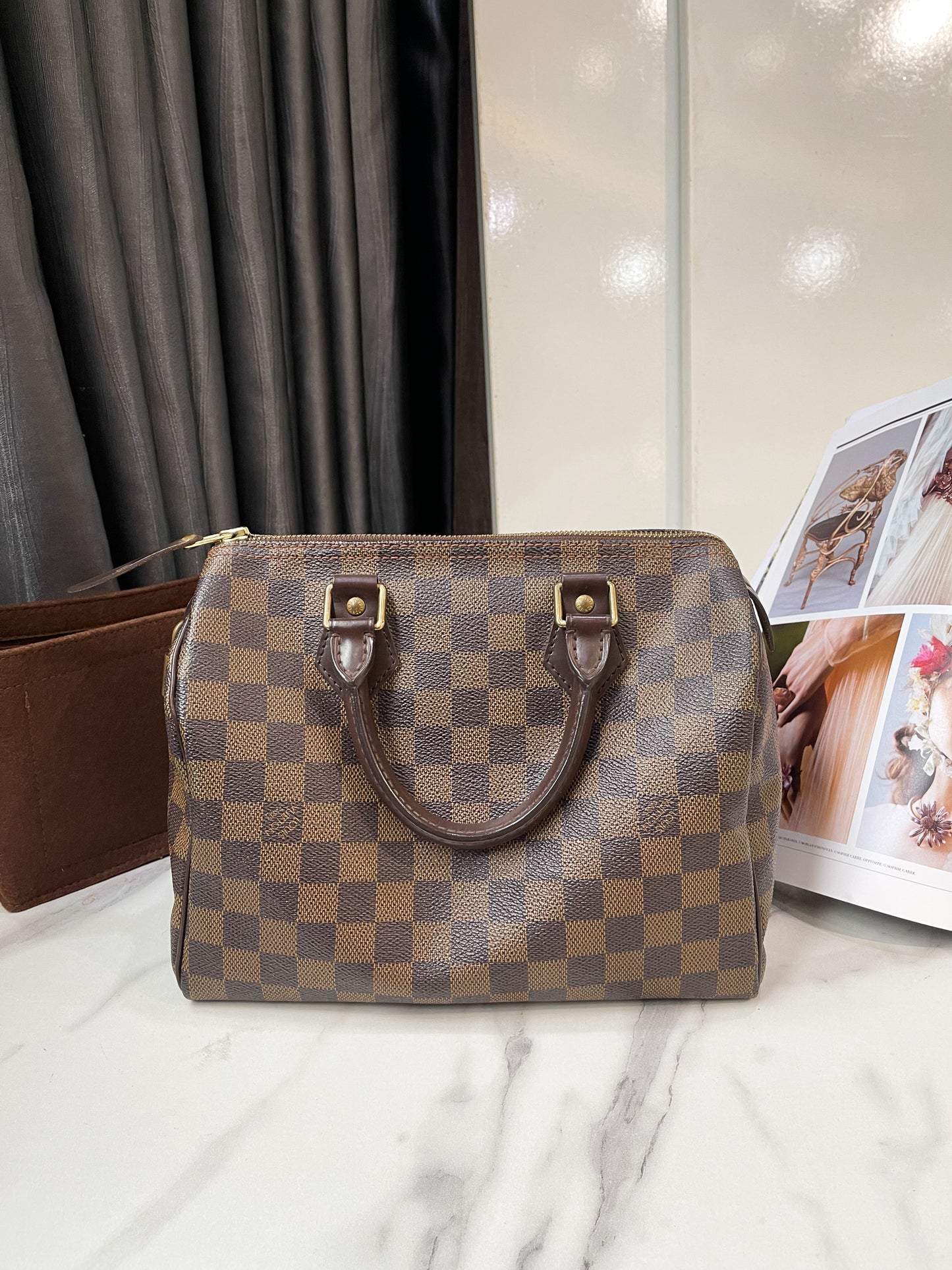 LV Speedy Damier 25