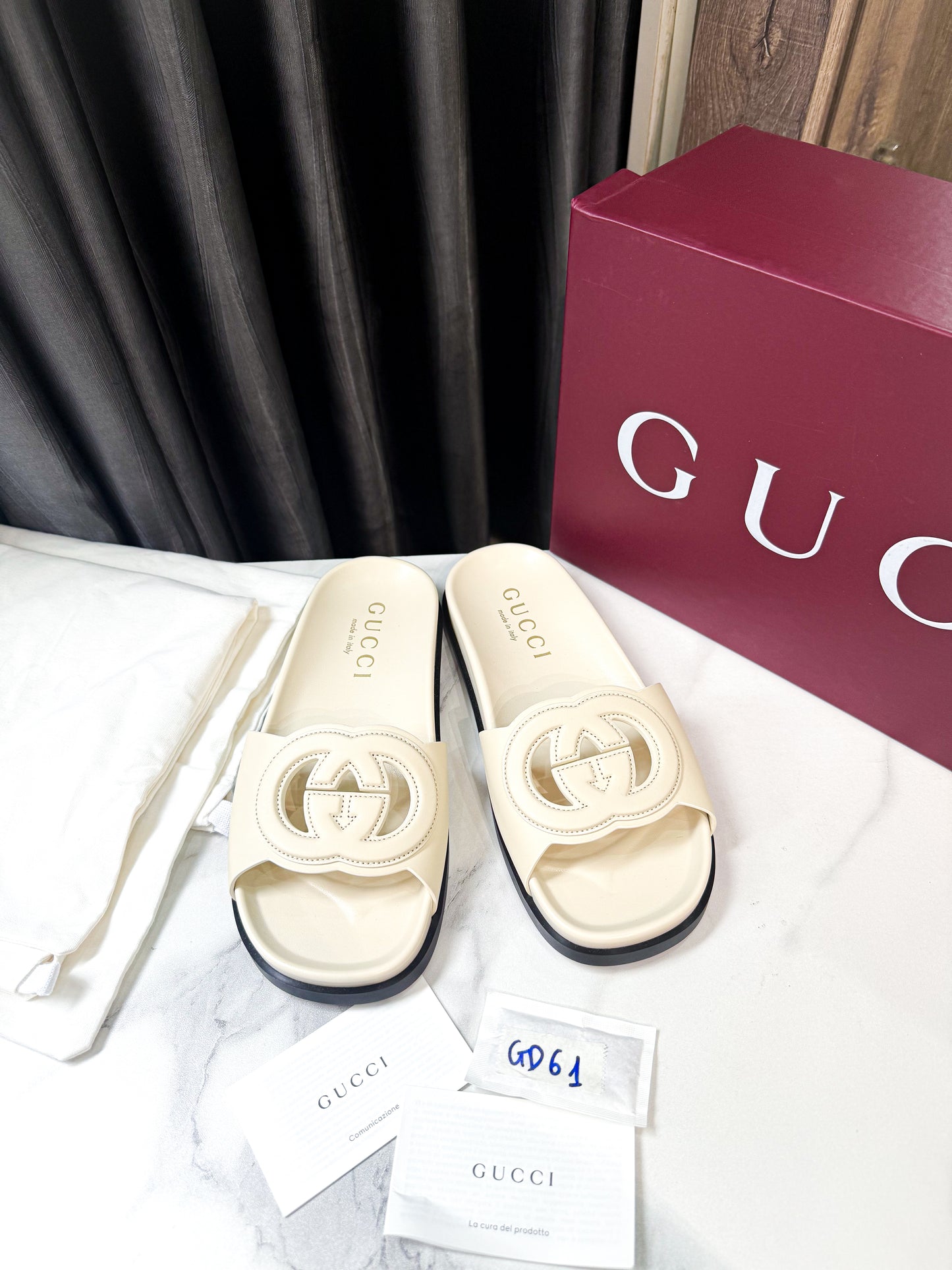 Dép Gucci New Size 36 GD61