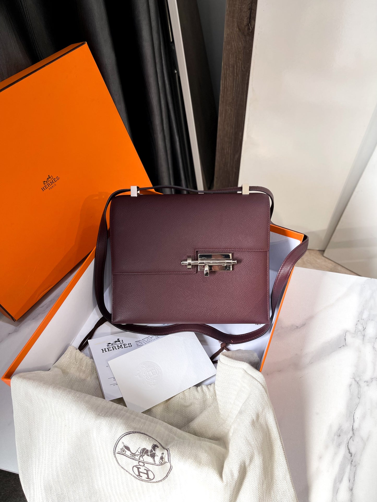 Hermes Verrou 21 Bag