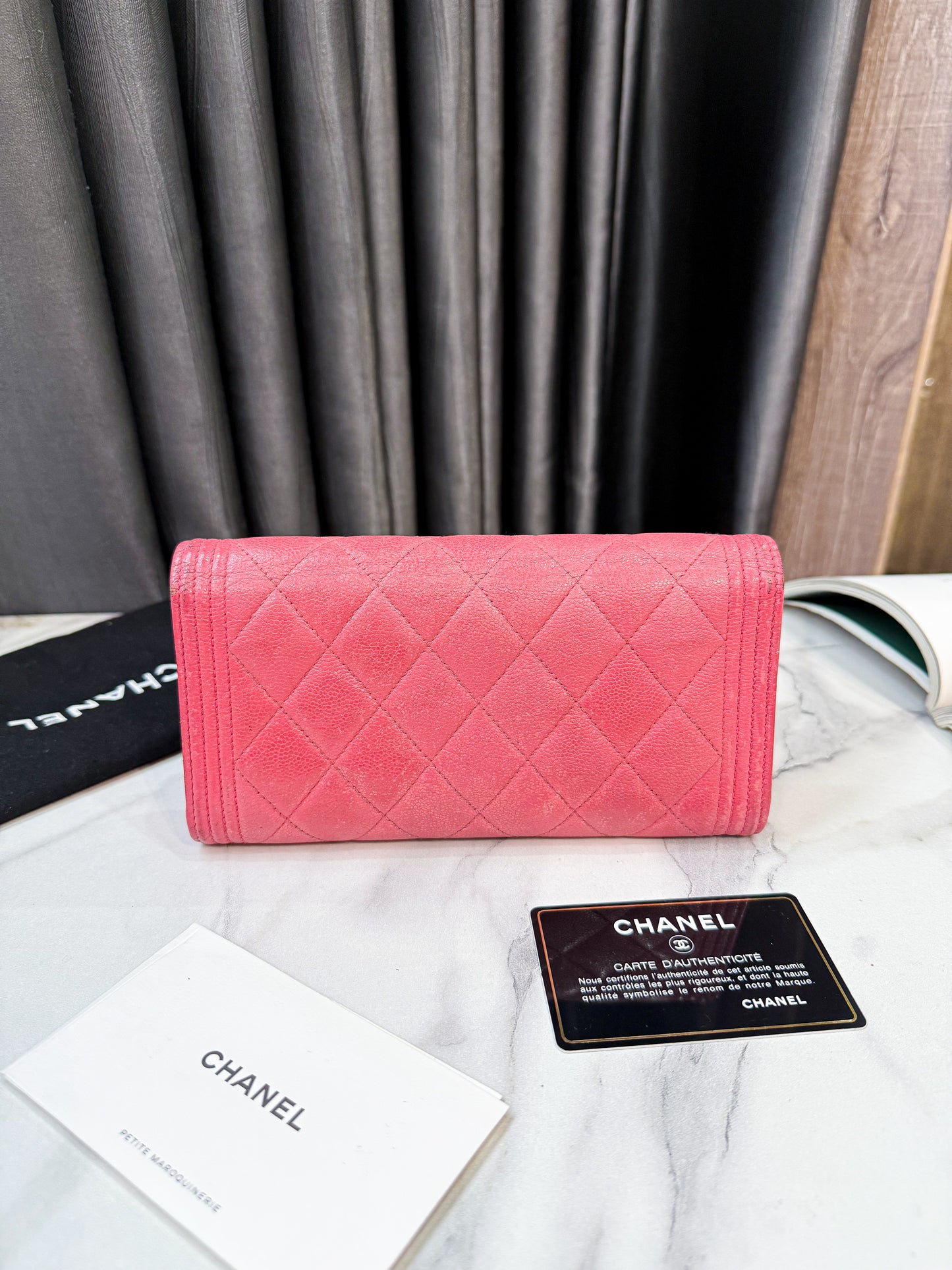 Ví Dài Chanel Hồng