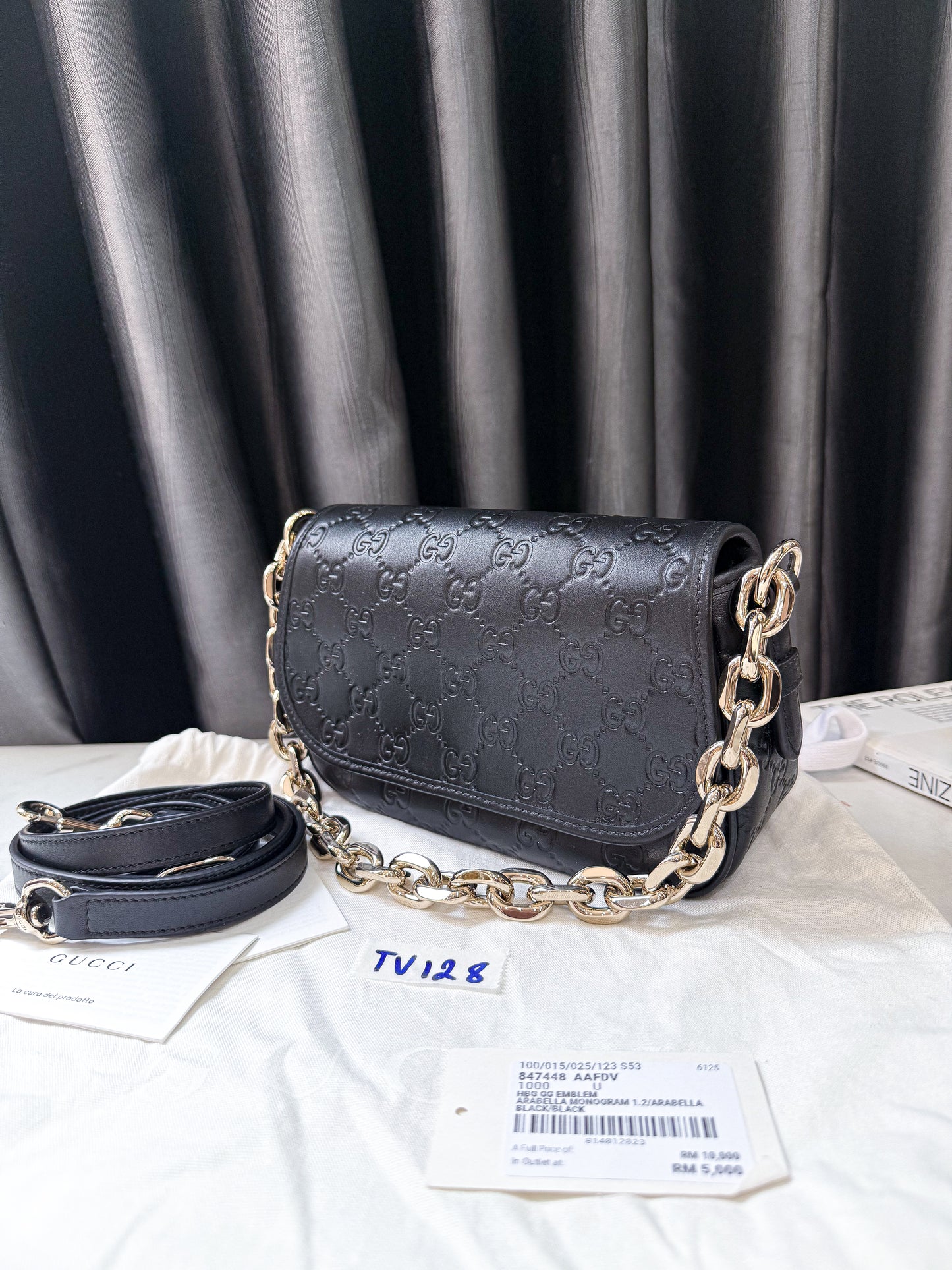 A A Gucci Emblem New TV128