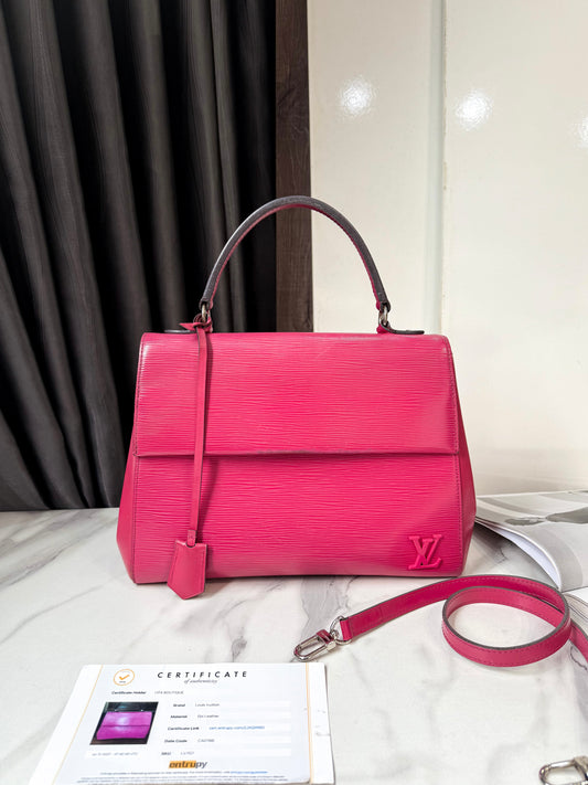 LV Cluny Epi MM Hồng