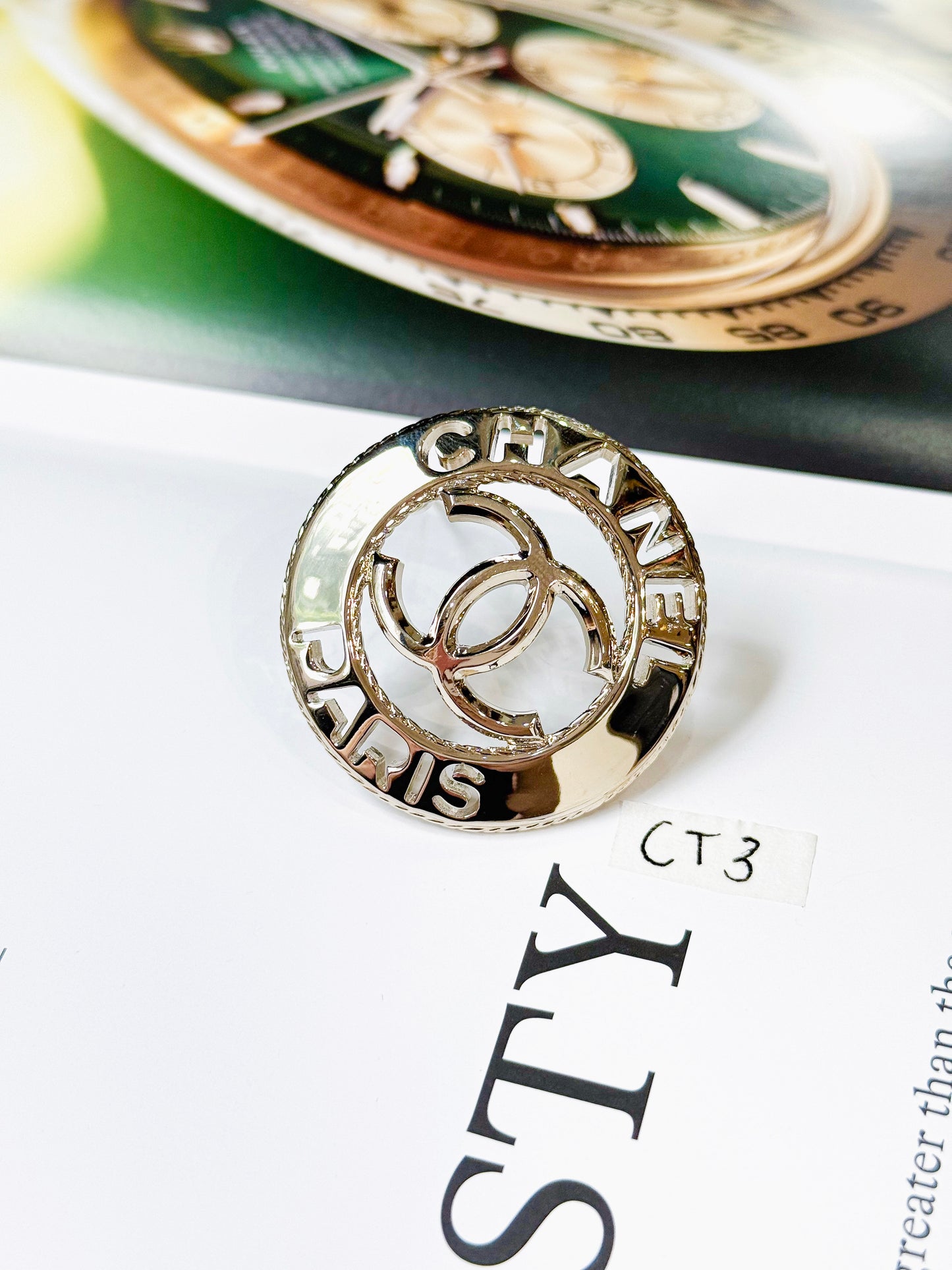 Cài Áo Chanel CT3