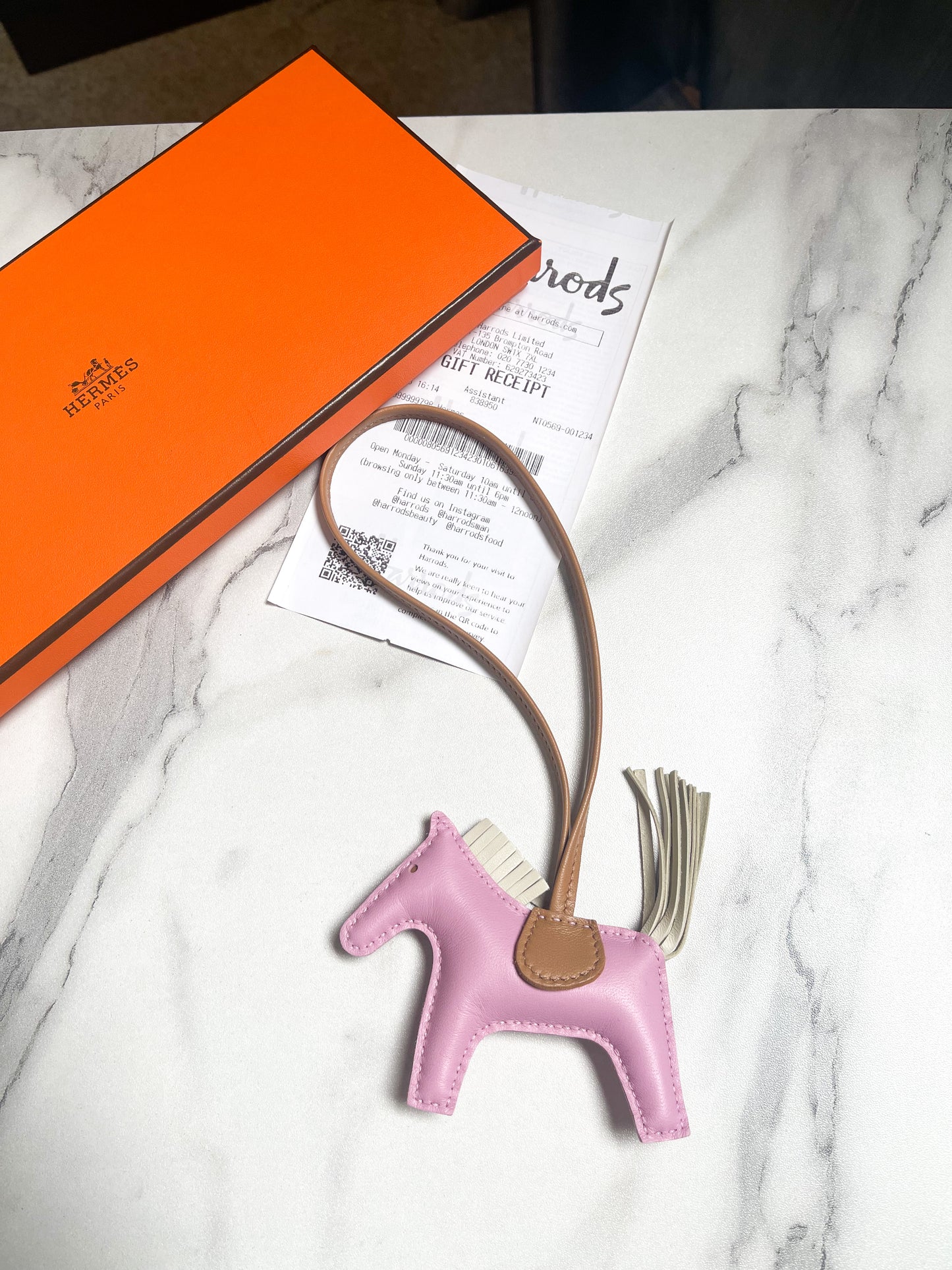 Wingless Hermes Horse Charm