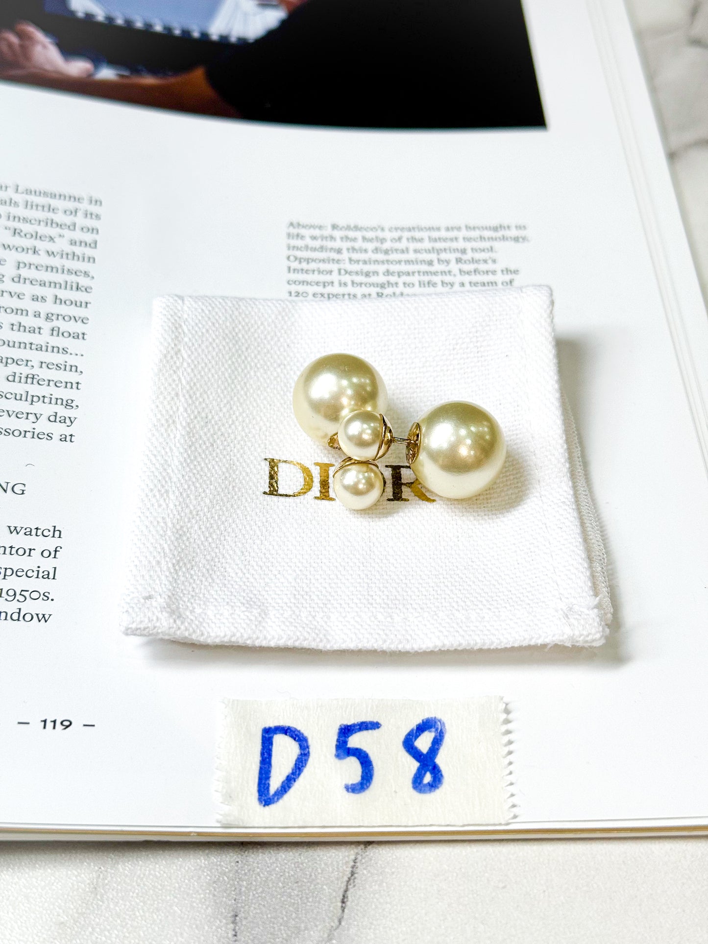 Khuyên Tai Dior D58