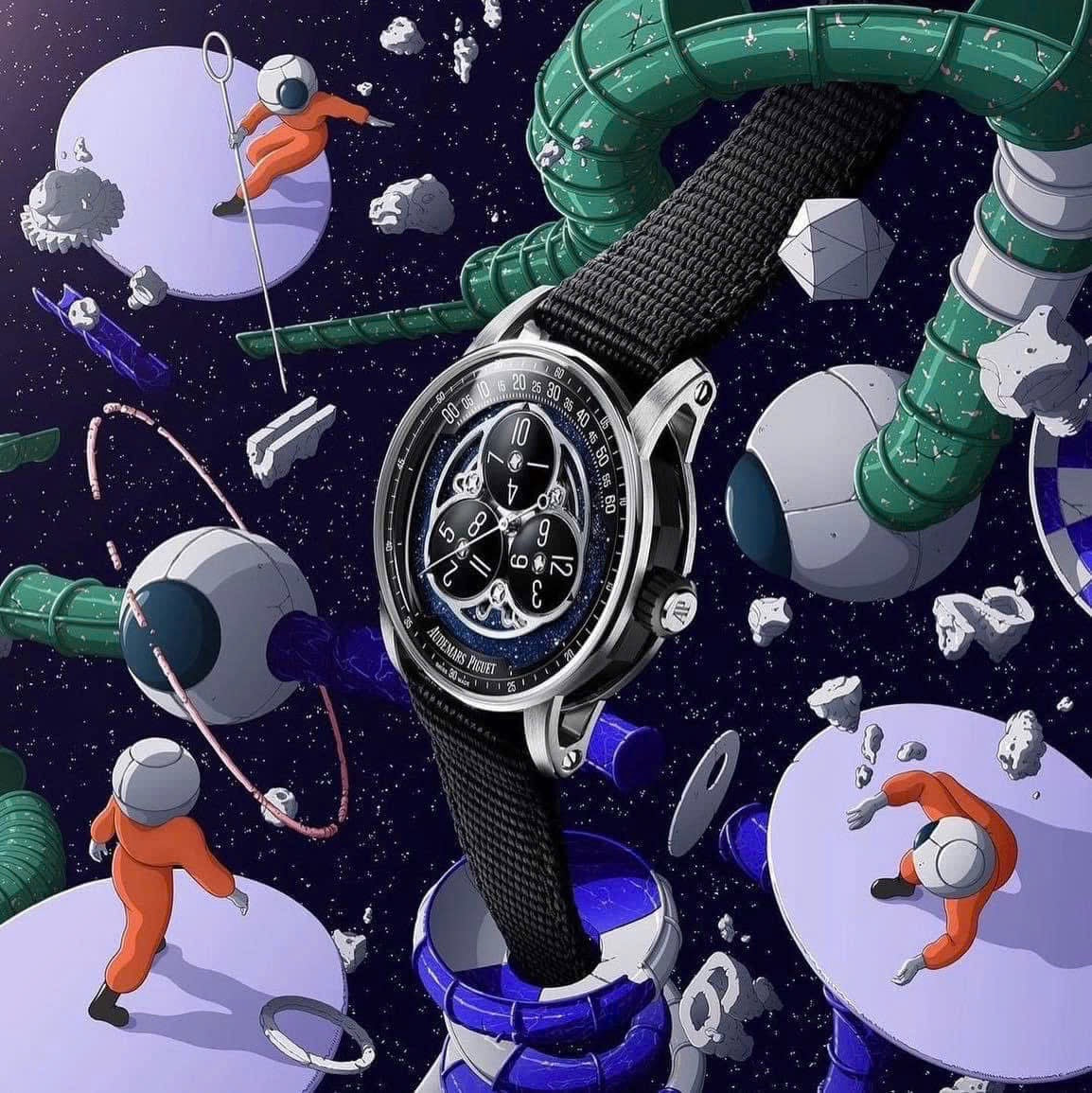 Đồng Hồ Audemars Piguet Code 11.59 Starwheel 15212NB