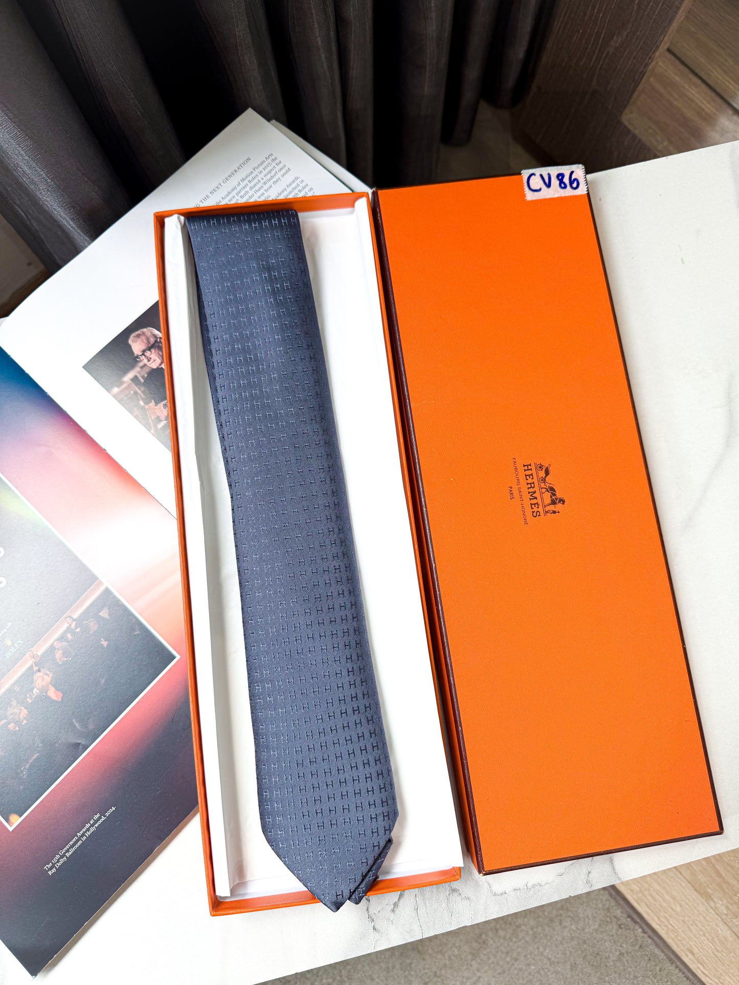 Cà Vạt Hermes CV86