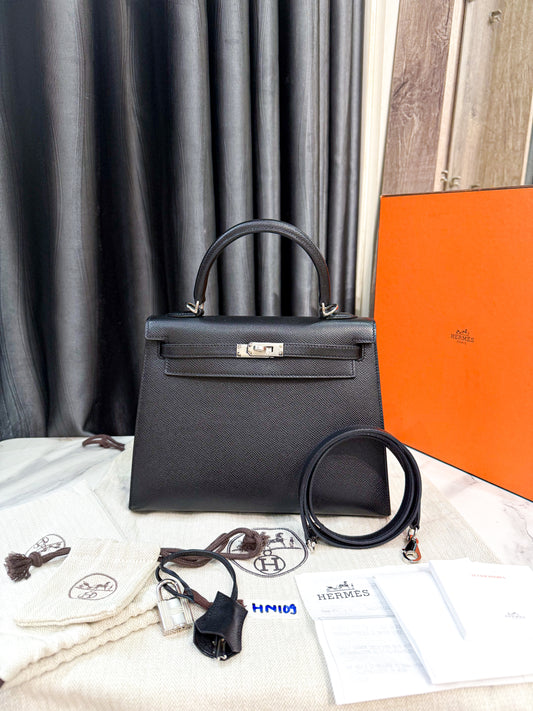 A A A Hermes Kelly K25 Stamp B HN109