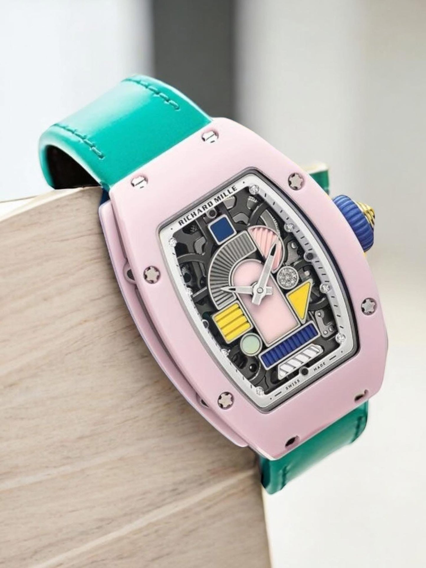 Đồng Hồ Richard Mille RM07-01 Coloured Ceramics Pink