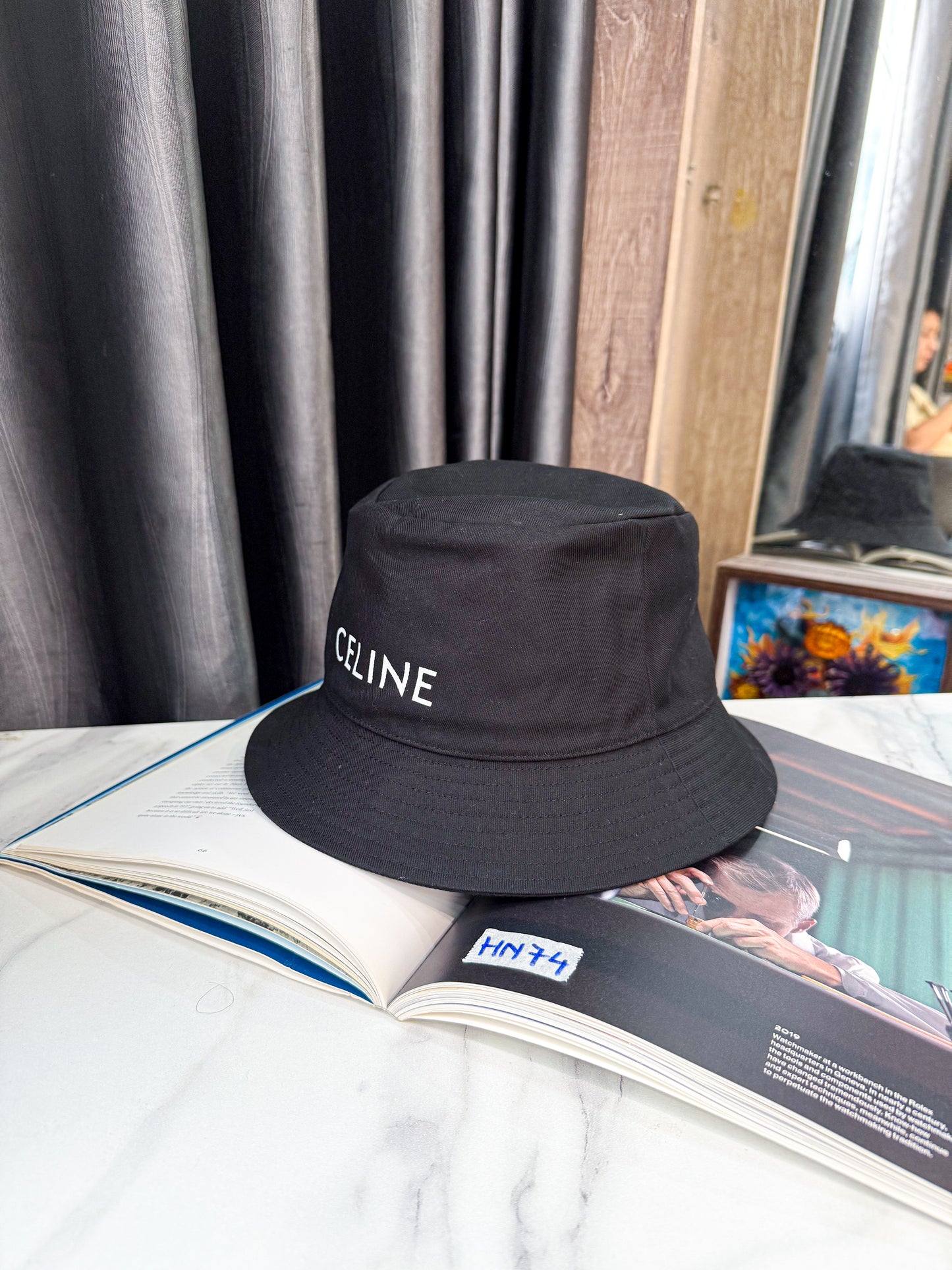 Mũ Bucket Celine HN74