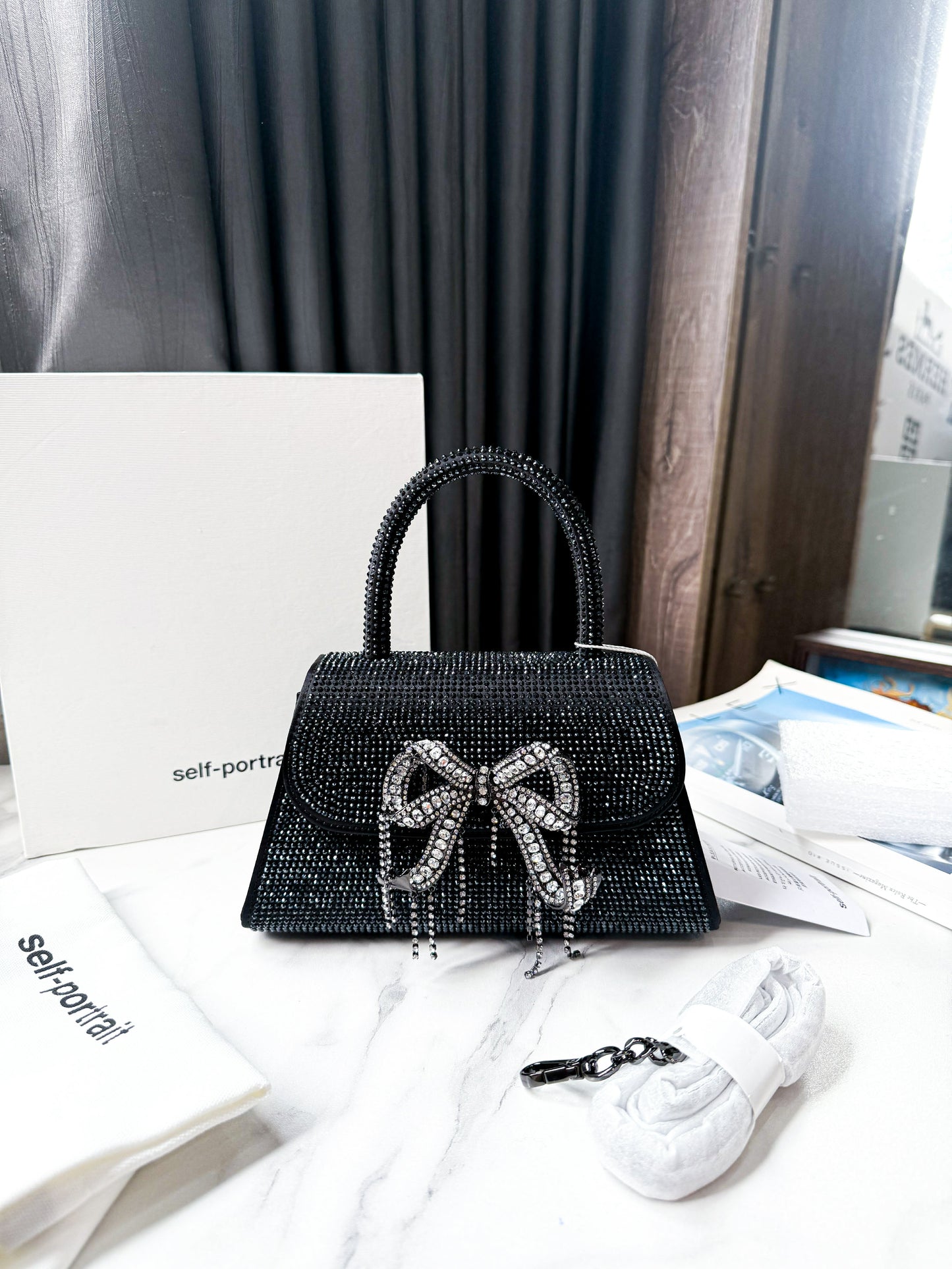 Túi Nơ Đính Đá New