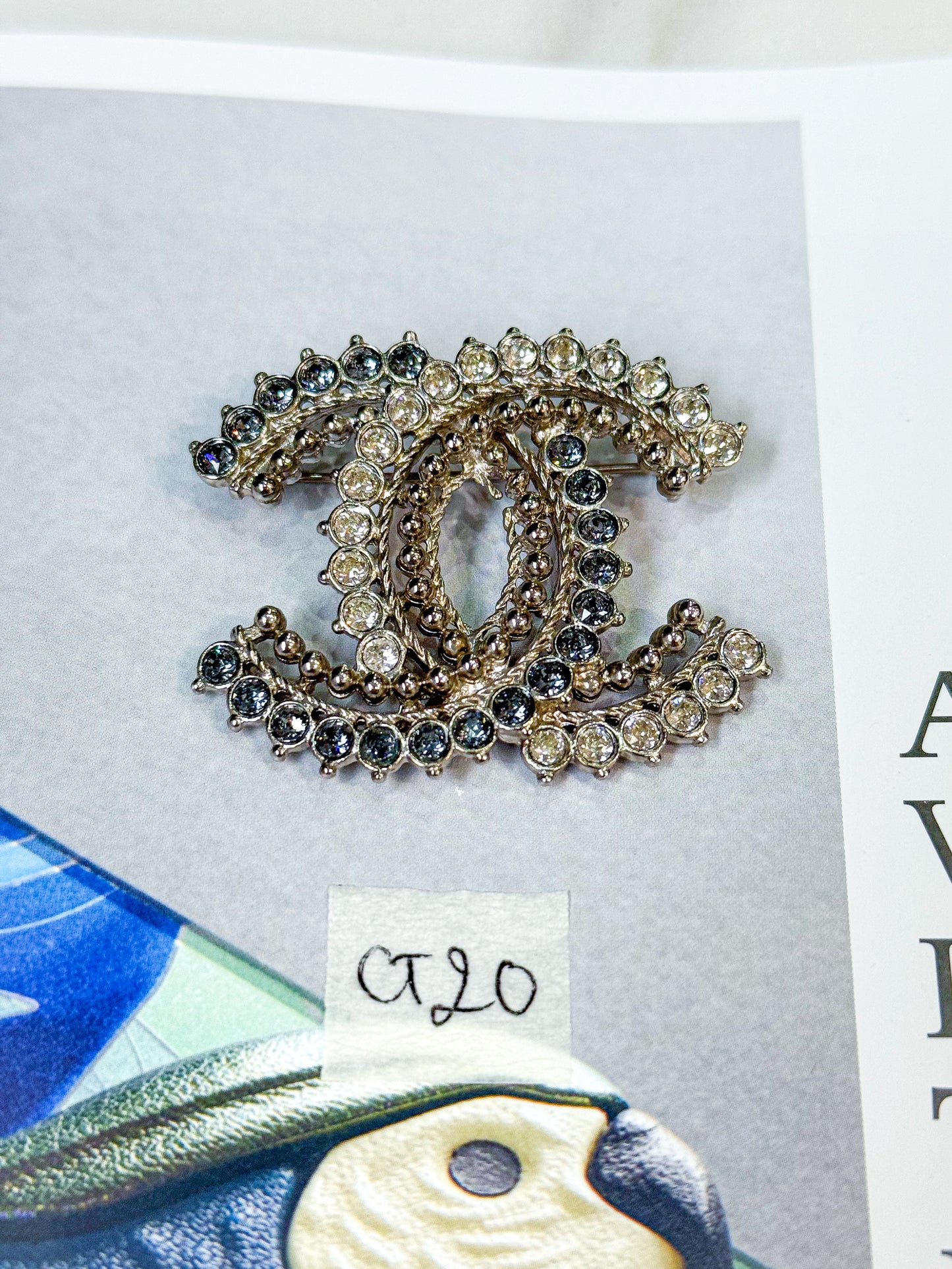 Cài Áo Chanel Used CT20