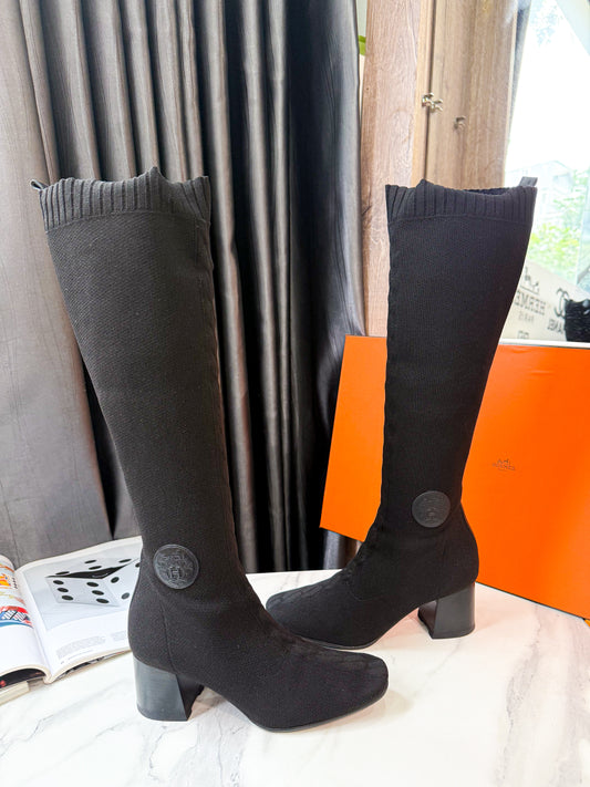 Boot Hermes Cao Cổ Size 38.5