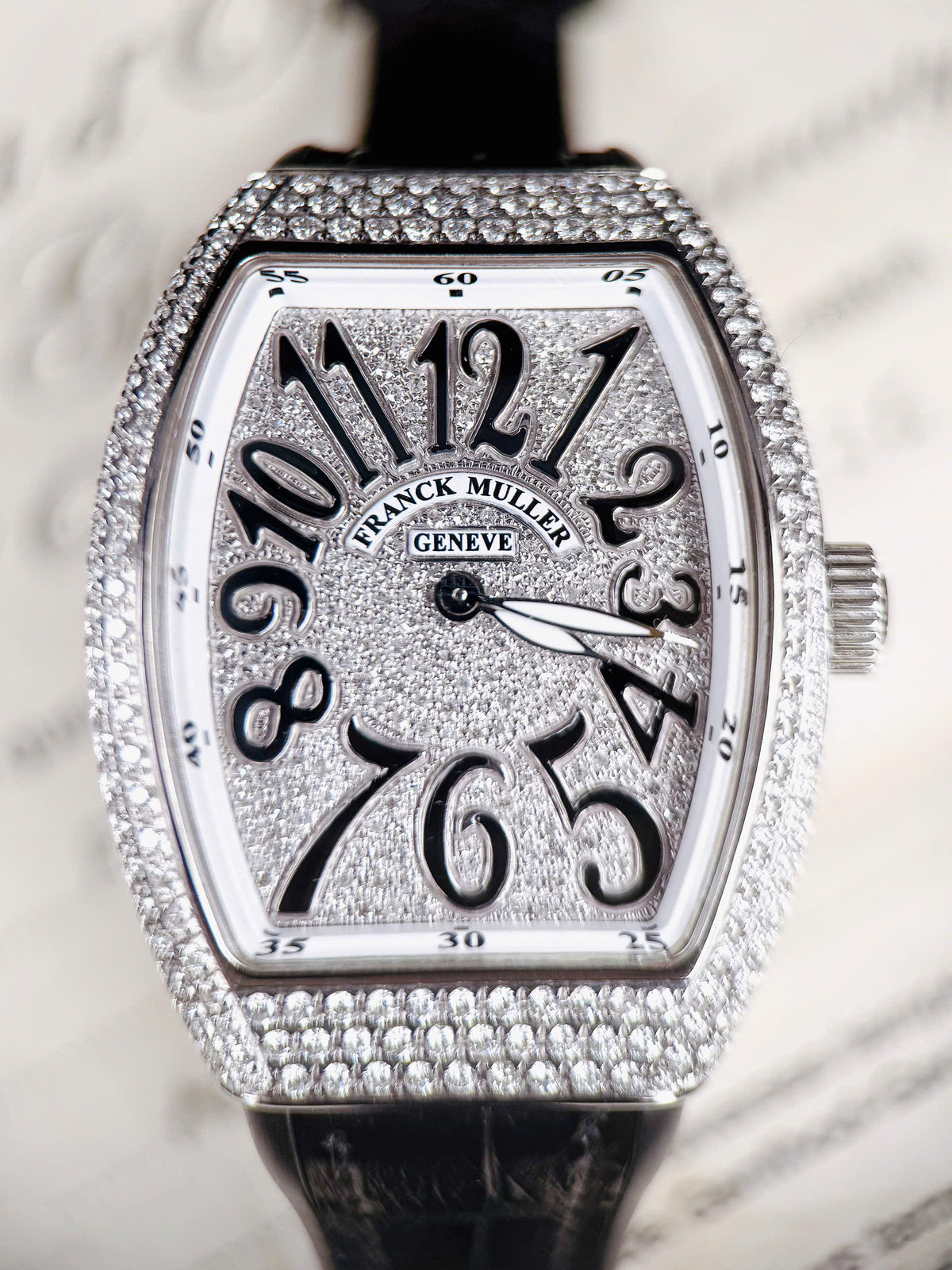 Franck Muller Vanguard V35 Custom Kim Cương