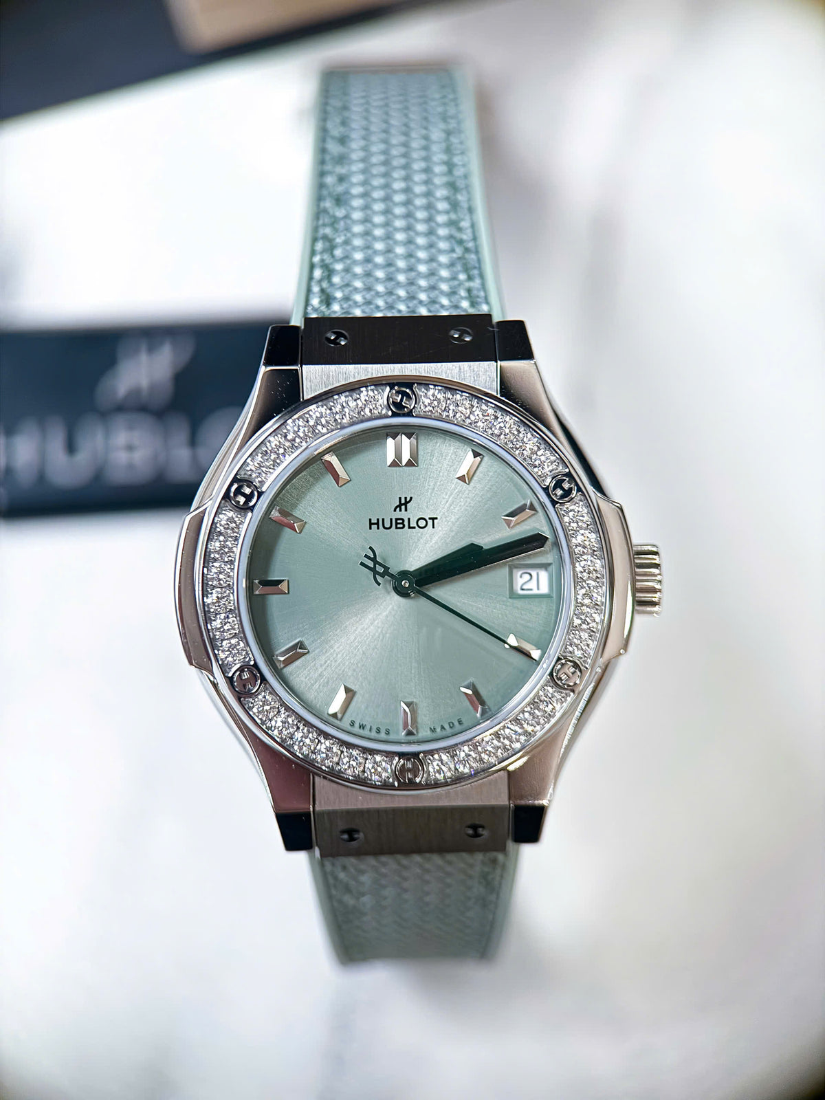 Hublot Classic Fusion Sage Green
