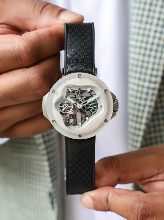 Hublot MP-17 Meca-10 Arsham Splash Titanium Sapphire