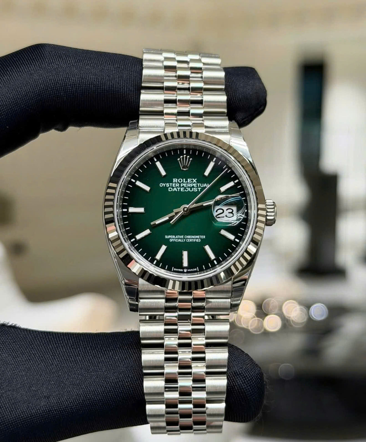 Rolex Datejust 126234 Green Ombré