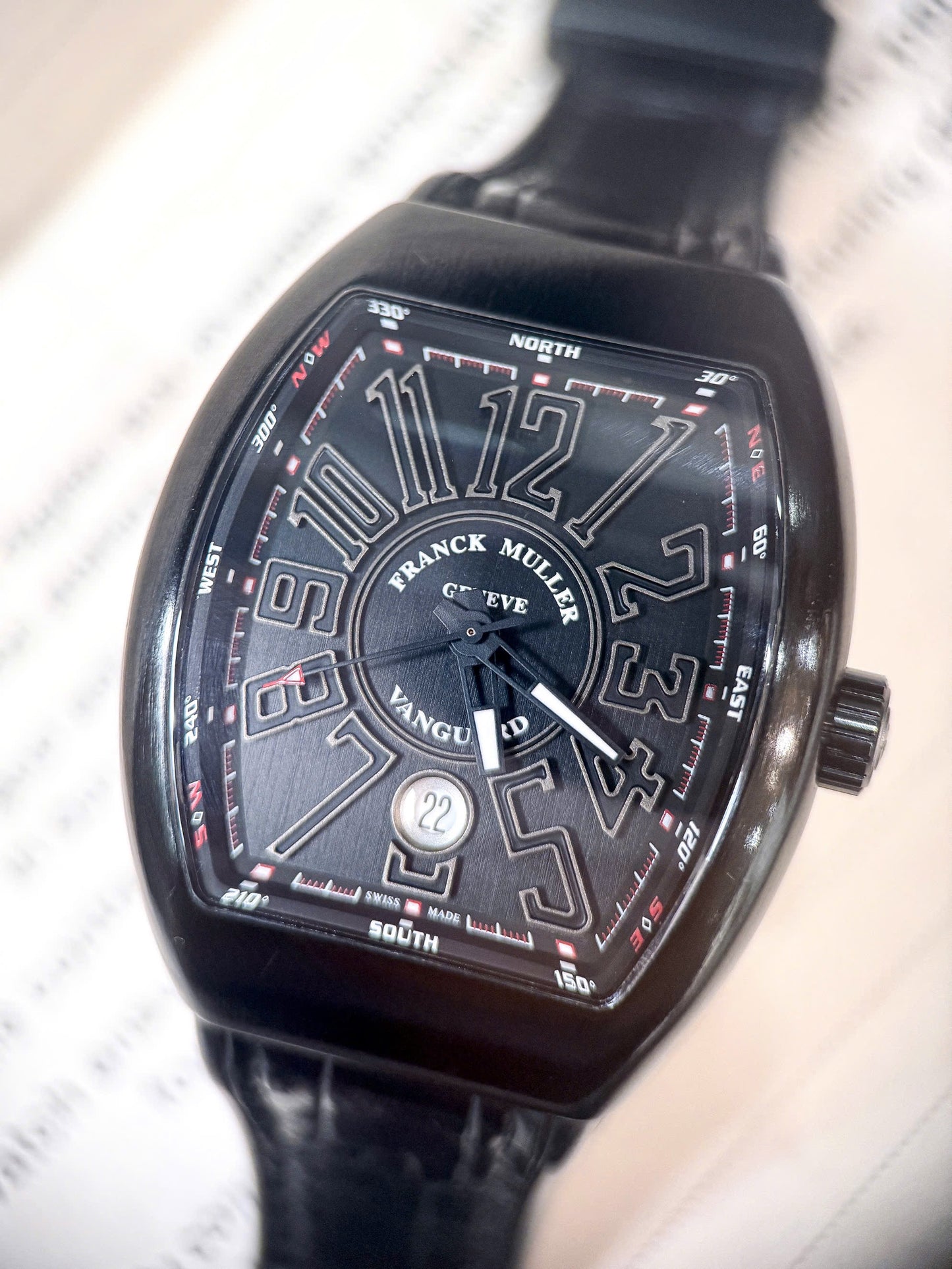 Đồng Hồ Franck Muller V41 Black Ceramic