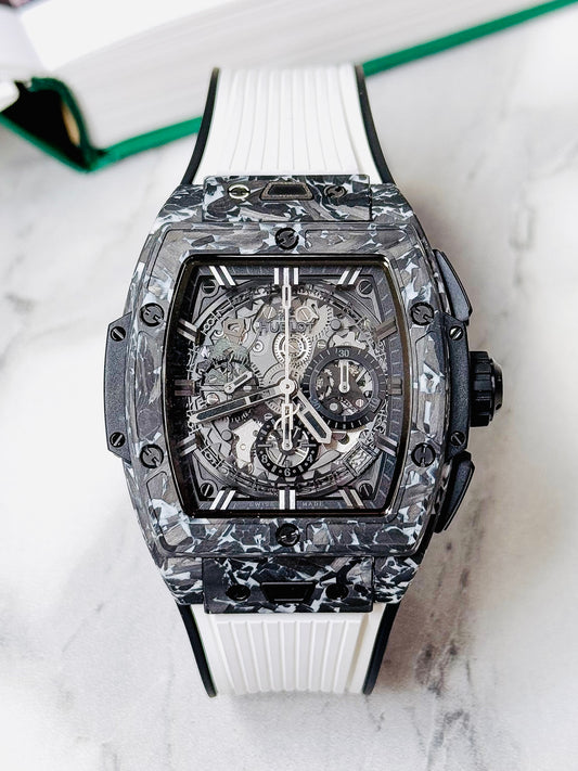 Đồng Hồ Hublot Spirit Of Bigbang Carbon White Limited 100pc