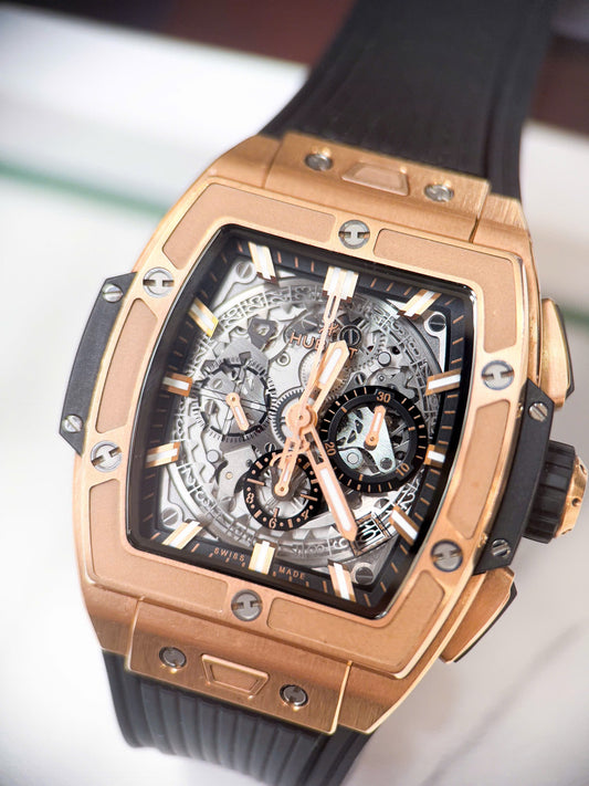 Đồng Hồ Hublot Spirit Of Bigbang King Gold 42mm