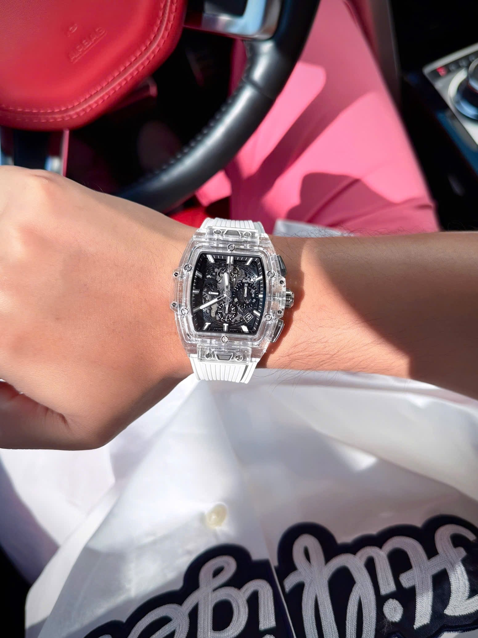 Đồng Hồ Hublot Spirit Of Bigbang Sapphire Size 42mm Limited 200pcs trên tay